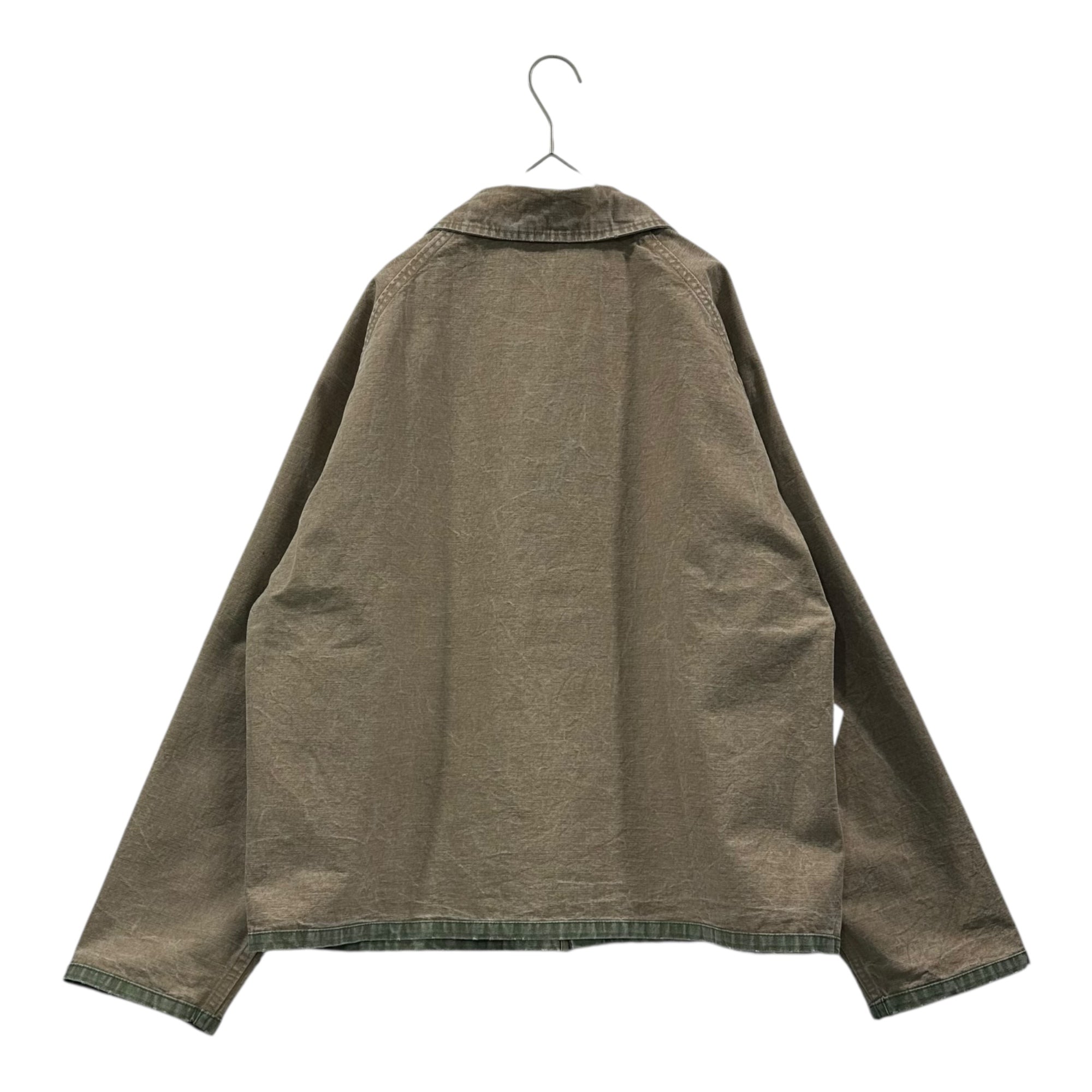 A.PRESSE(アプレッセ) 23AW Hunting Jacket ハンティング ジャケット 23AAP-01-13H 1 グリーン ジップアップ ミリタリー