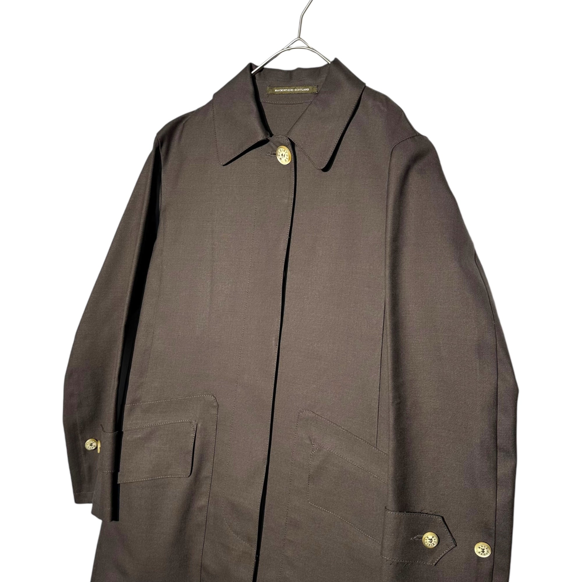 MACKINTOSH(マッキントッシュ) Rubberized coat  ラバーライズド コート ゴム引き コート 34(XS~S程度) ブラウン