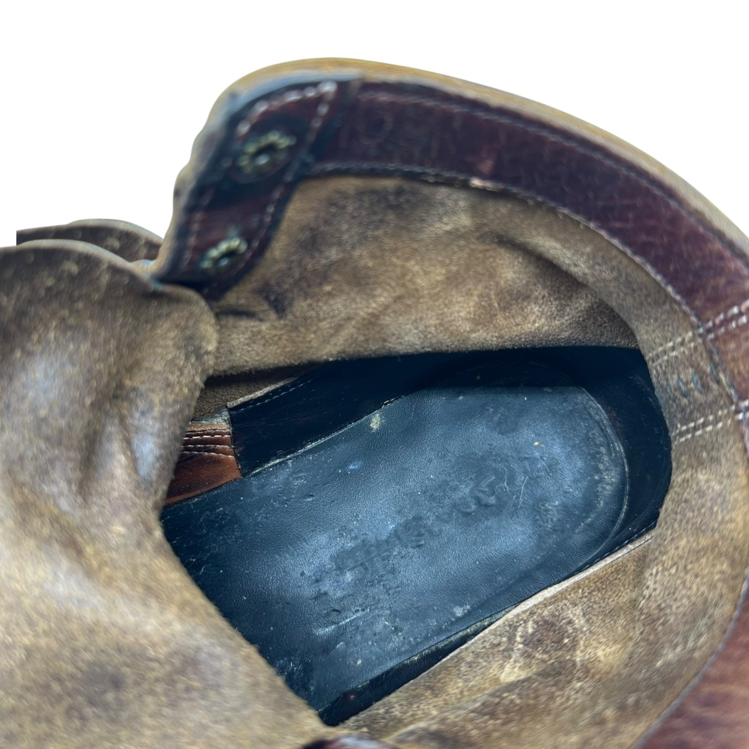 【SALE対象外】WHITE’S BOOTS(ホワイツブーツ) Semi-dress Lace-up Boots セミドレス レースアップ ブーツ 9E(27～27.5cm程度) ブラウン ワーク