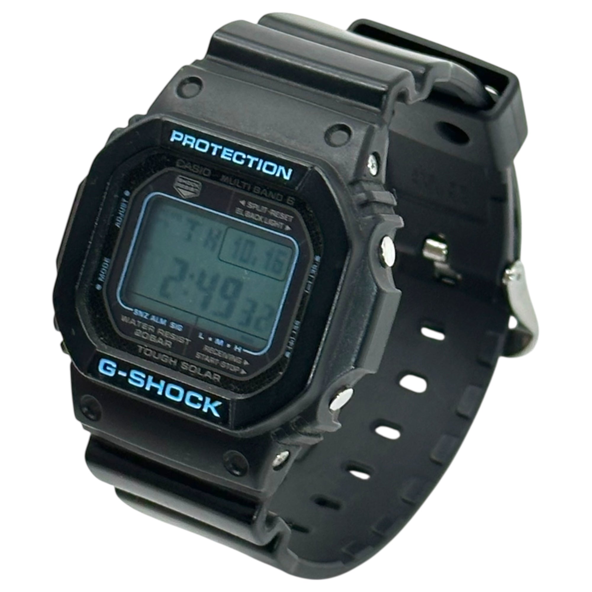 CASIO(カシオ) G-SHOCK Tough Solar Digital Watch タフソーラー デジタル 腕時計 GW-M5610BA ブラック 電波