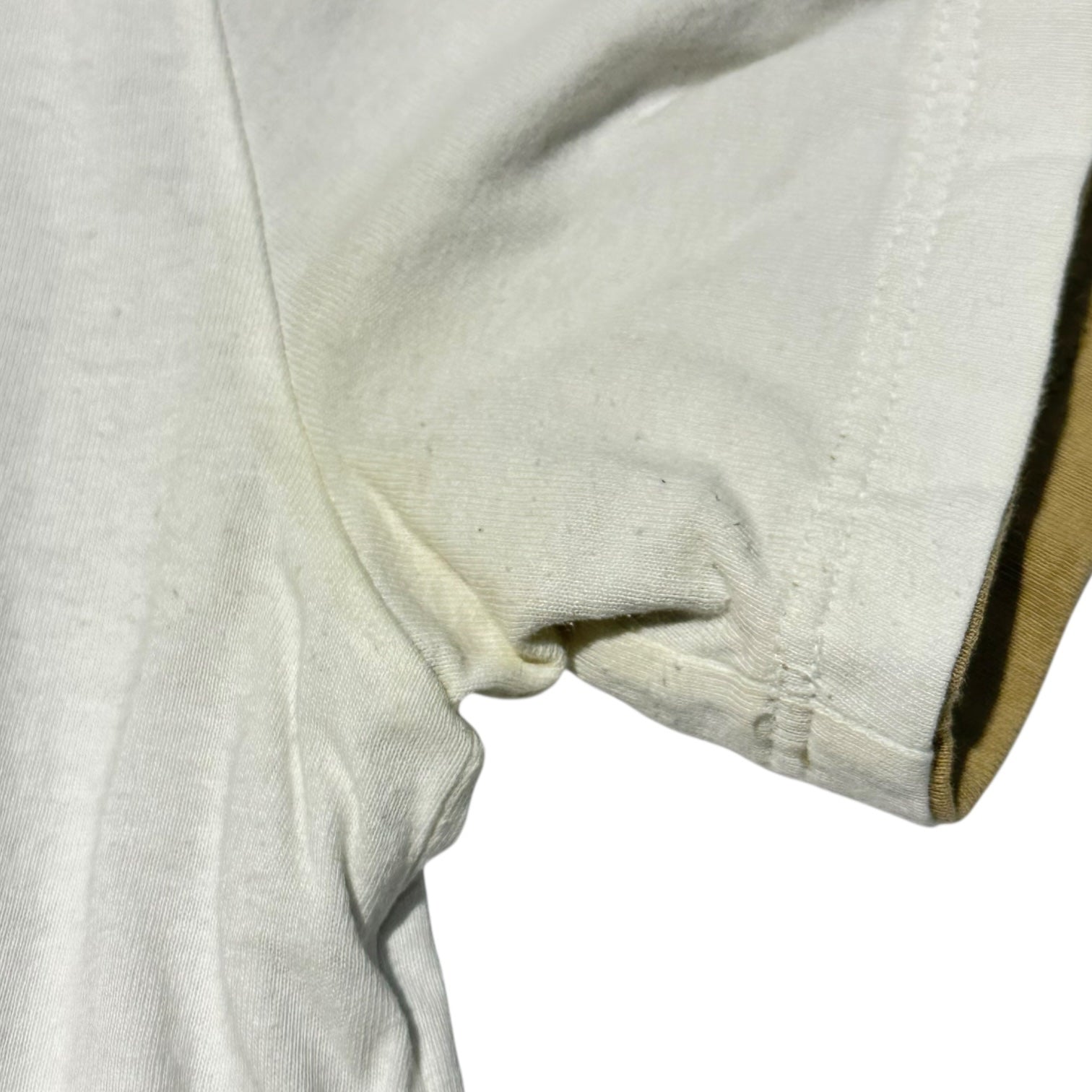 UNDERCOVER(アンダーカバー) 99AW Ambivalence期 Junkie Paradise Tee ジャンキー パラダイス Tシャツ Q80 FREE ホワイト×ベージュ 90's ダブル フェイス