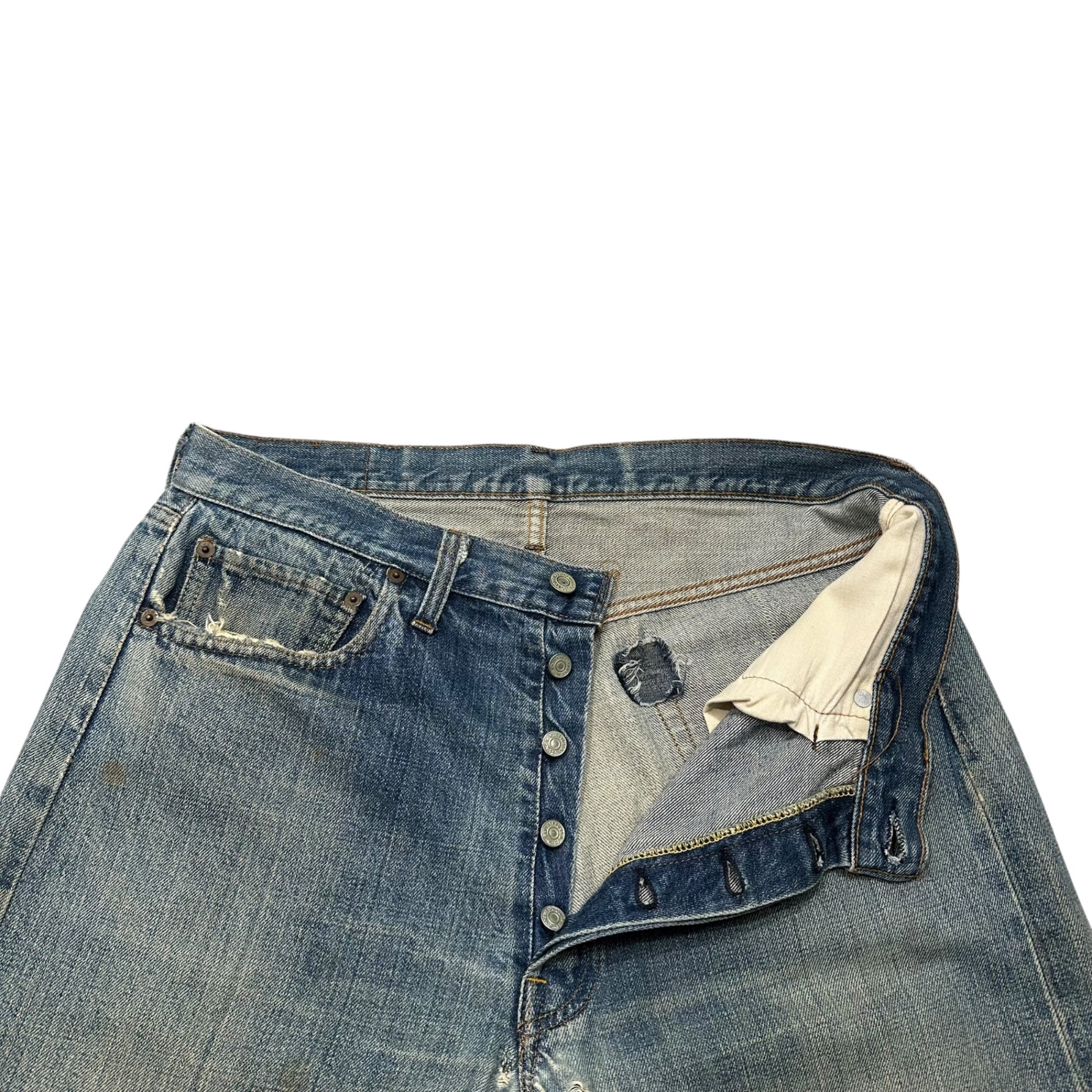 Levi's(リーバイス) 1975’s 501 Early 66 Model Vintage Denim Pants 66前期 ヴィンテージ デニム パンツ 実寸約W34.5 インディゴ 70's 70年代 1975年12月製造