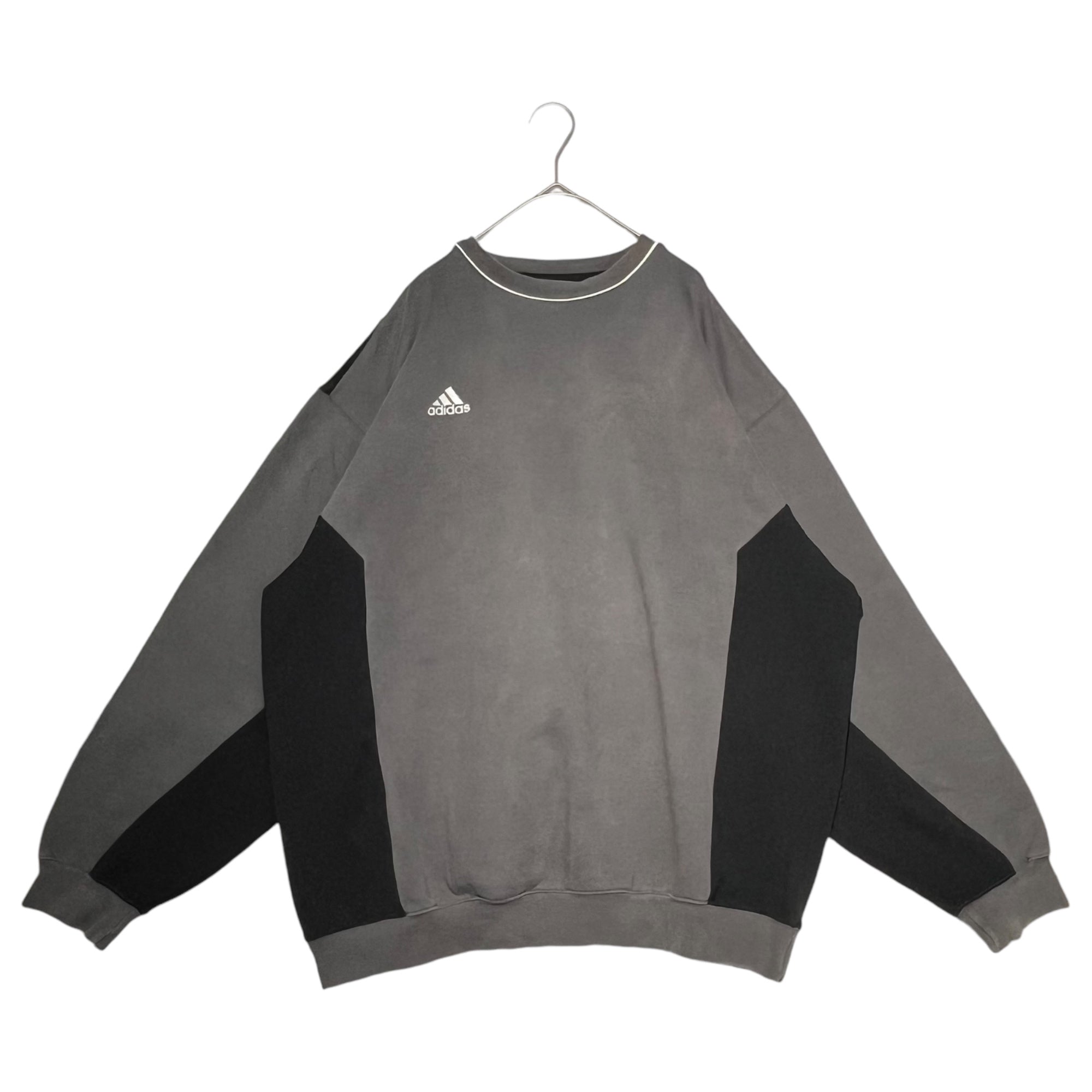 adidas(アディダス) 90’s performance logo sweatshirt パフォーマンス ロゴ スウェット L グレー ヴィンテージ