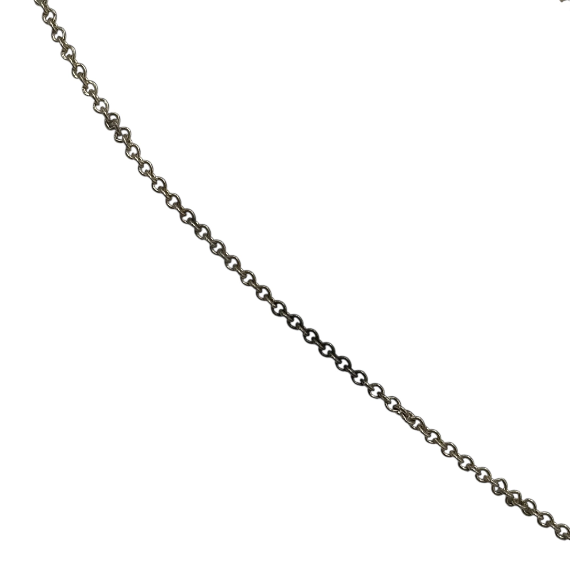 TIFFANY & CO.(ティファニー) Elsa Peretti Beans Top Necklace エルサ ペレッティ ビーンズ トップ ネックレス シルバー