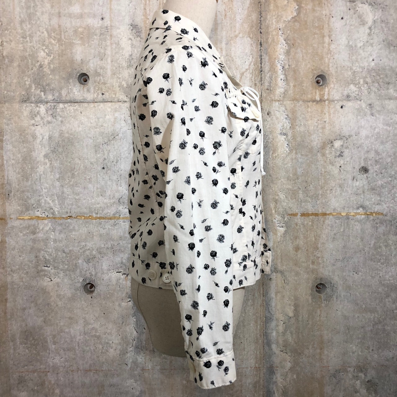 COMME des GARCONS(コムデギャルソン) 02SSフラワープリントジャケット 