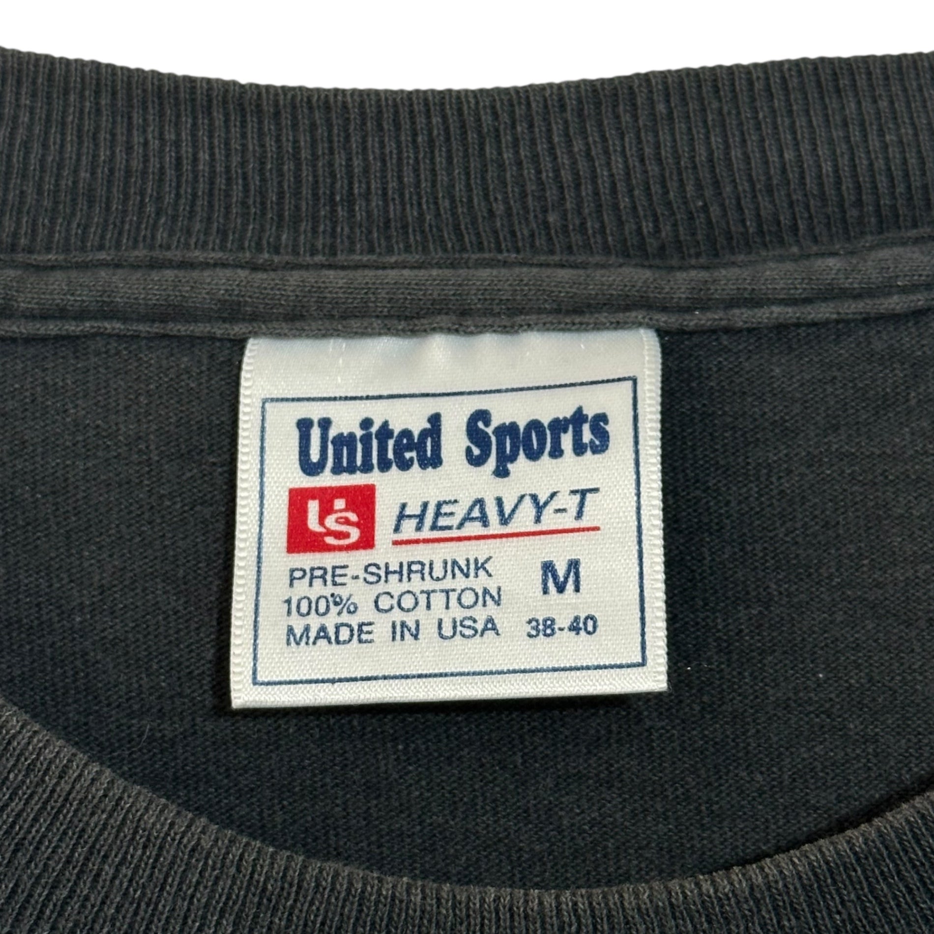 BOUNTY HUNTER(バウンティーハンター) 1999 Logo Print T-Shirt ロゴ プリント Tシャツ M ブラック United Sportsボディ 90's 90年代 ヴィンテージ Y2K