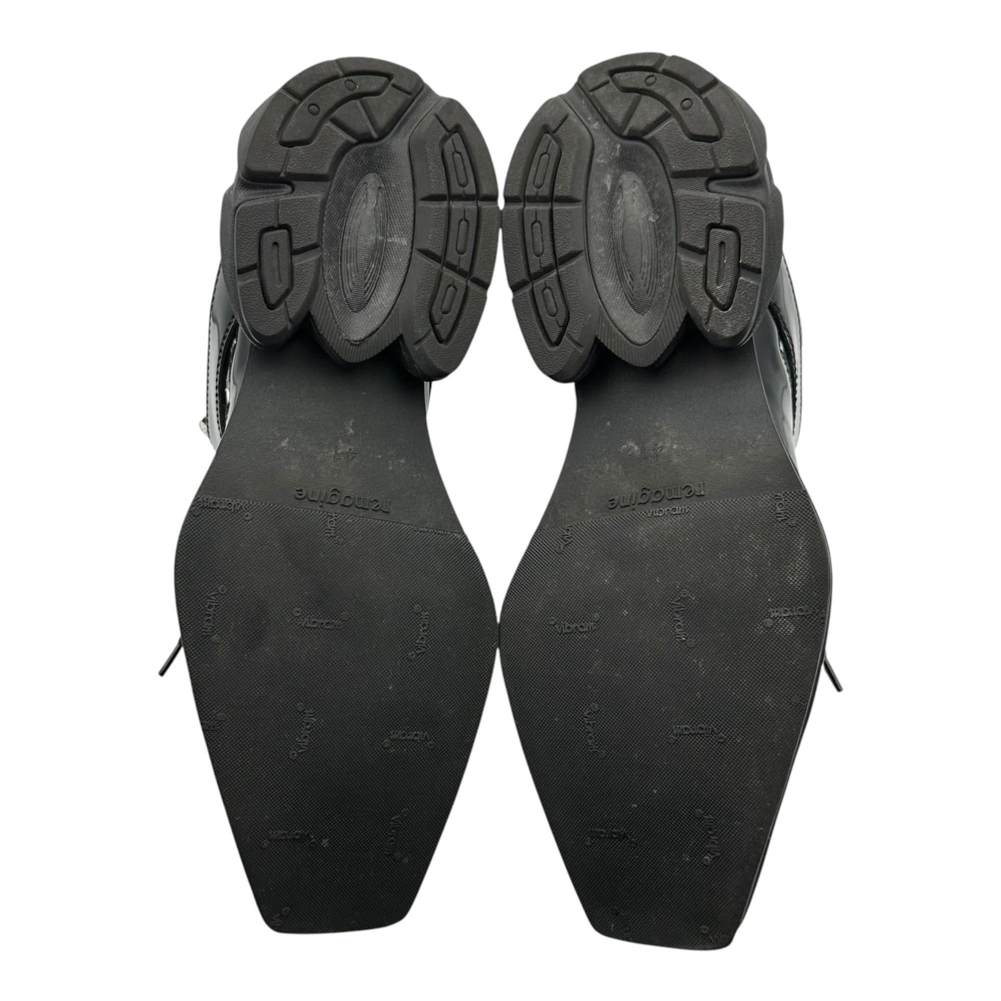 remagine(リマジン) Starting blocks hybrid derby Shoes スターティング ブロック ハイブリッド ダービー シューズ ブラック