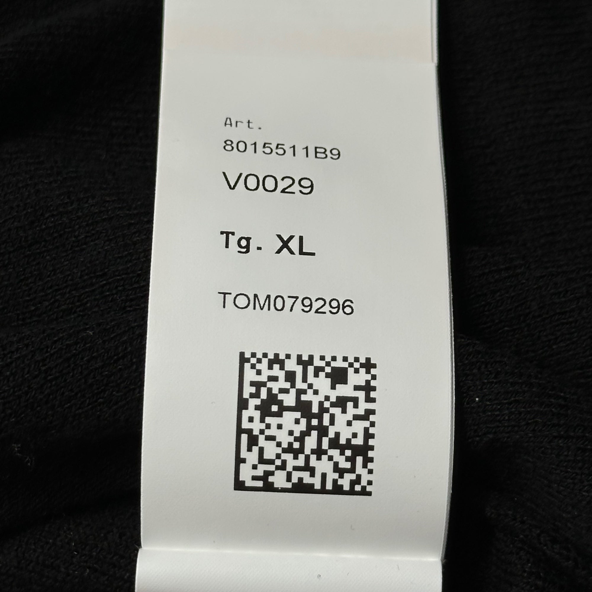 STONE ISLAND(ストーンアイランド) 24SS Zip-Up Knit Hoodie ジップアップ ニット パーカー 8015511B9 XL ブラック