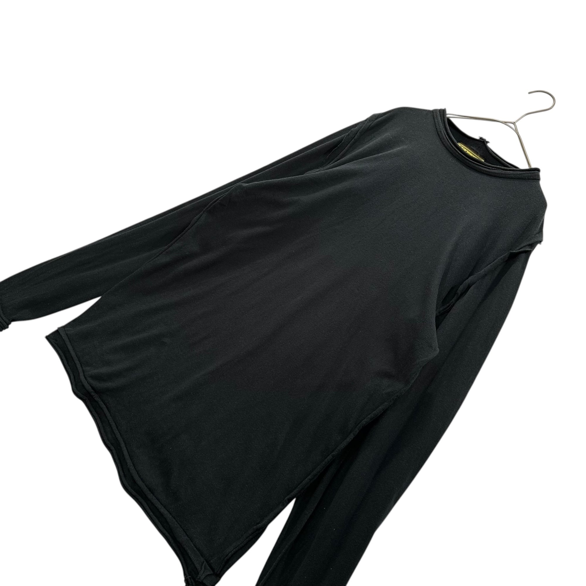 Christopher Nemeth(クリストファーネメス) 90~00's Inside-Out Layered L/S T-Shirt インサイドアウト 重ね 長袖 Tシャツ L ブラック