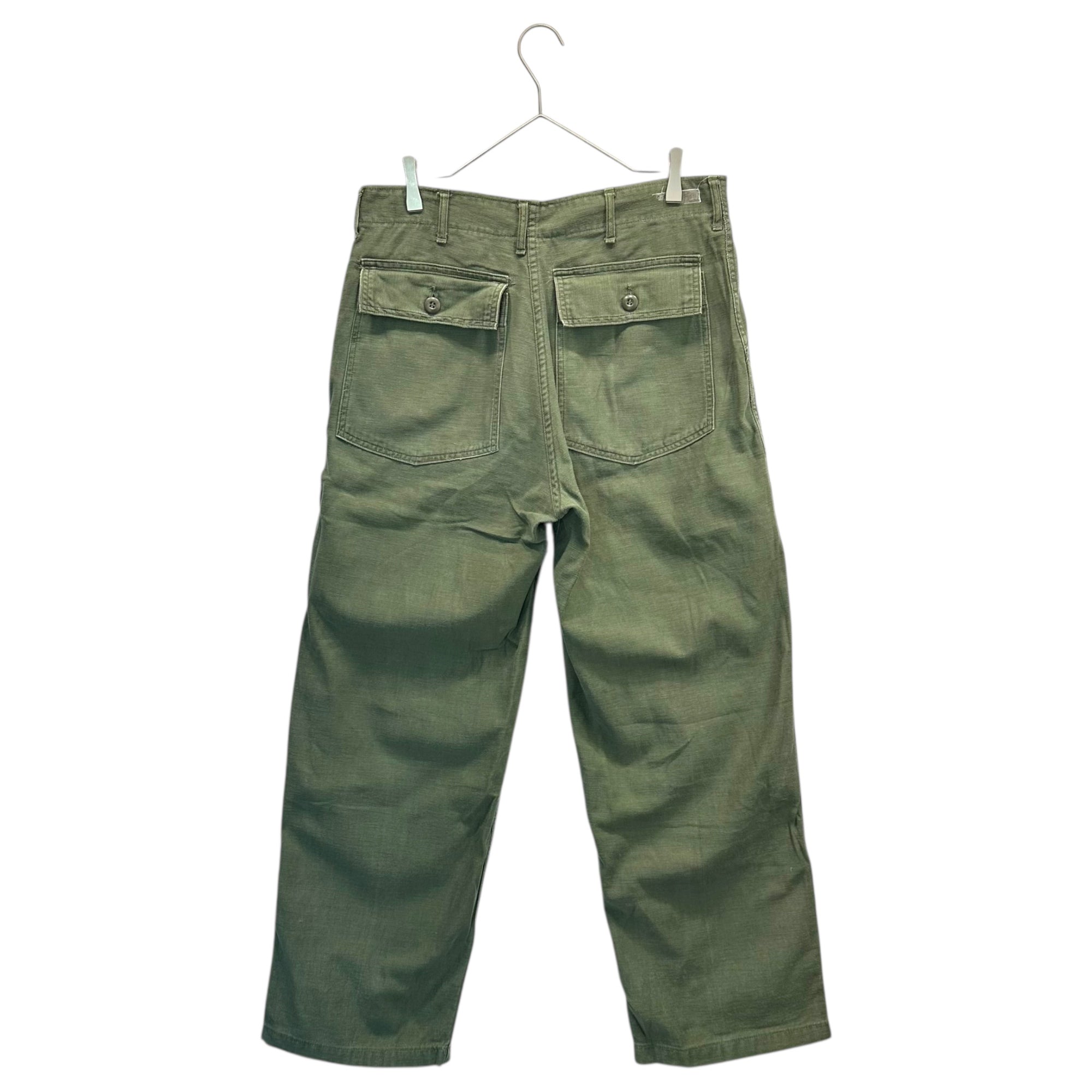 US ARMY(アメリカ軍) 70's BAKER PANTS ベイカー パンツ 8405-082-6613 34×31 オリーブ 70年代 1971年製造 ヴィンテージ ミリタリー カーゴ 米軍