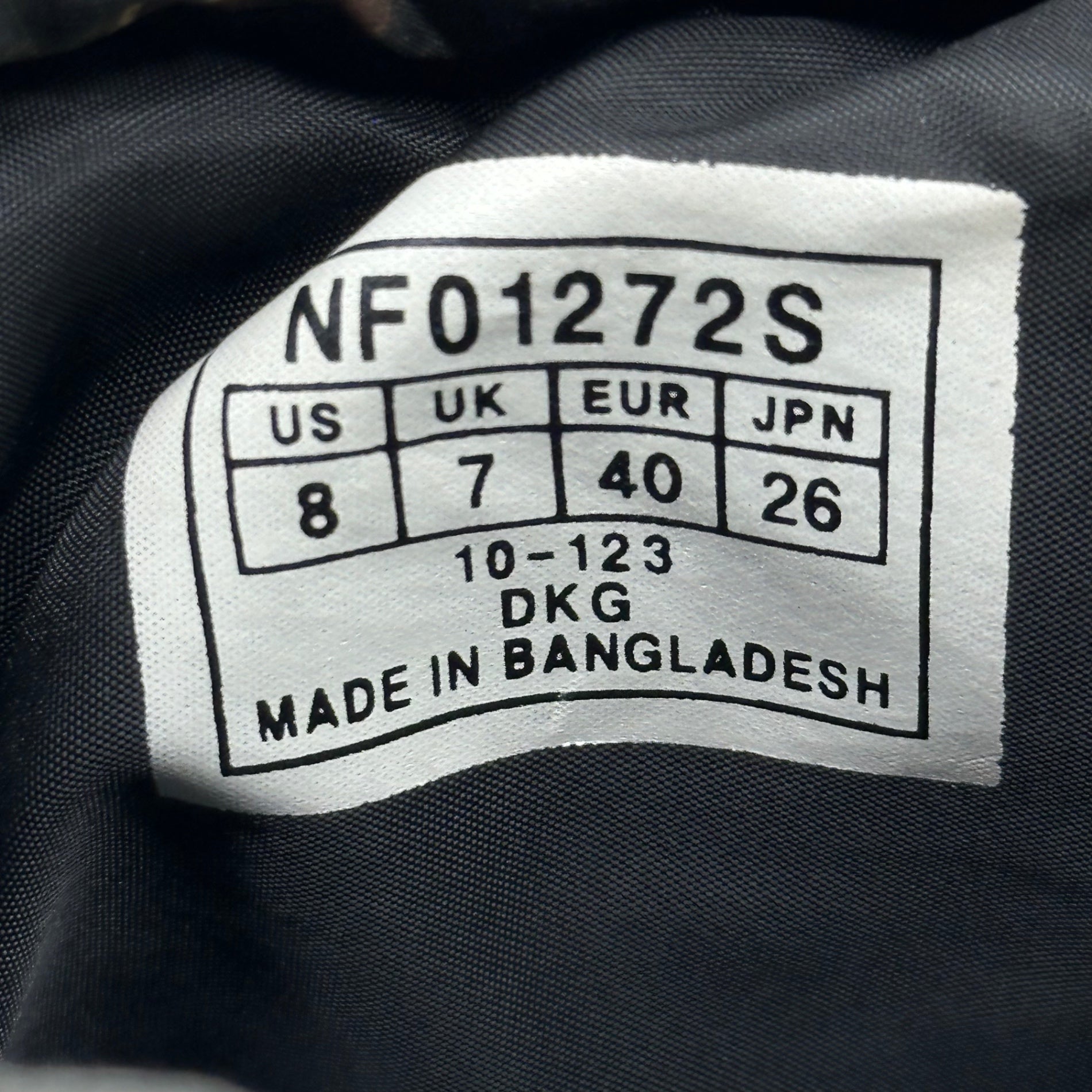 THE NORTH FACE(ノースフェイス) Nuptse Bootie WP VII ヌプシ ブーティ ウォータープルーフ VII NF01272S 26cm ブラック×カーキ ブーツ カモフラ