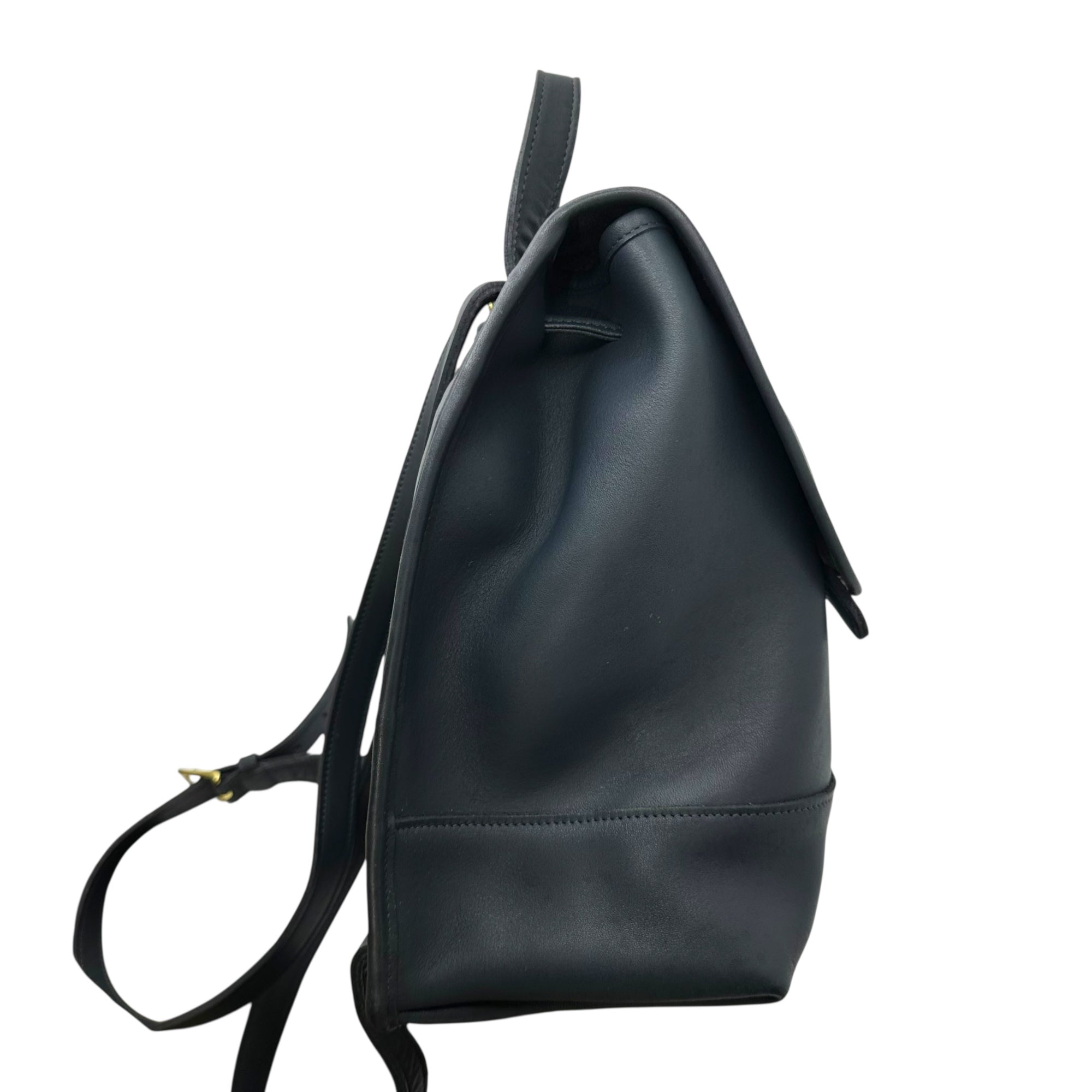 OLD COACH(オールドコーチ) Leather backpack レザー リュック 9791 ダークネイビー