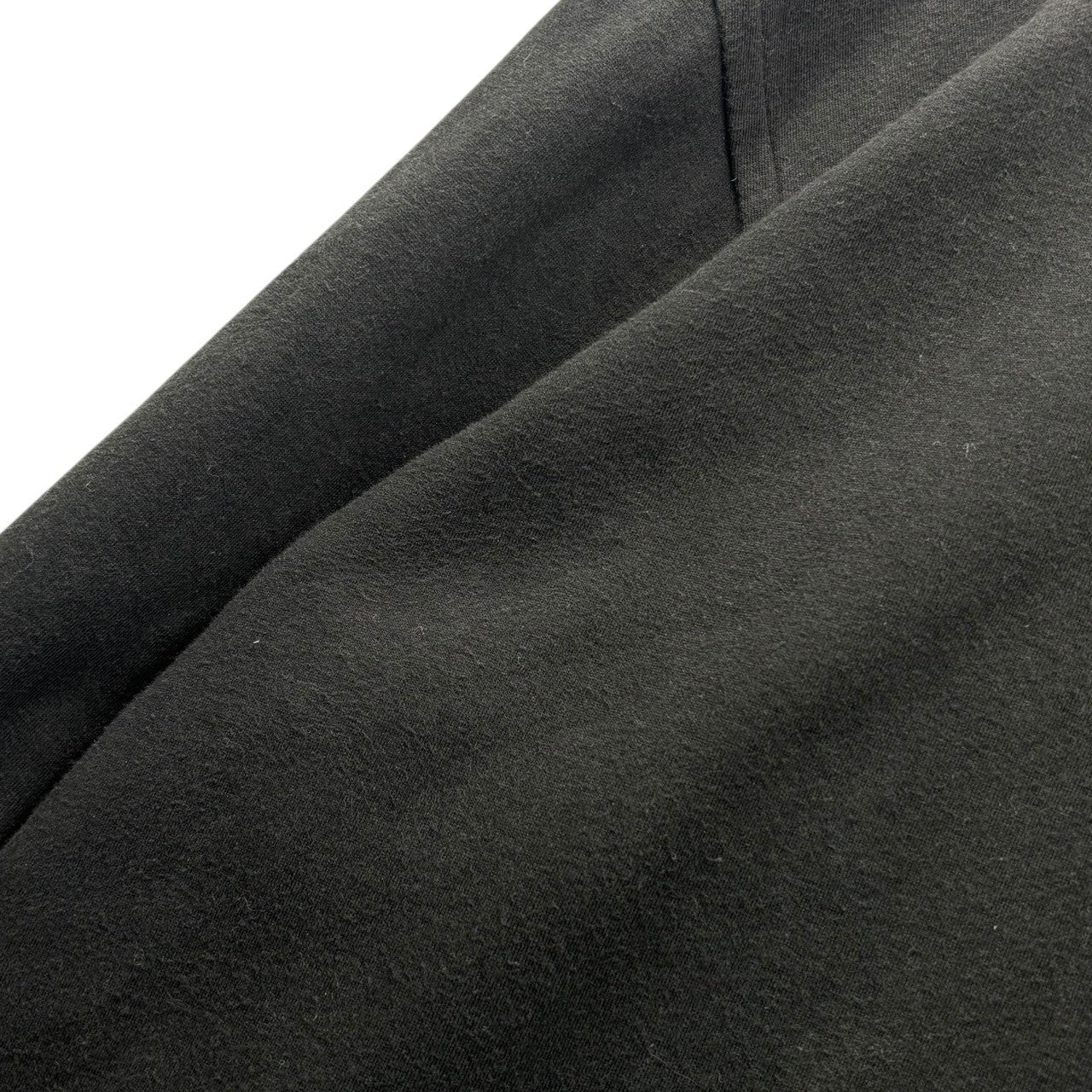 COMME des GARCONS HOMME(コムデギャルソンオム) 96AW Collar-Switch Cotton Sweatshirt Button Shirt Jacket 96AW 襟切替 コットン スウェット ボタン シャツ ジャケット 田中オム HB-040340 FREE ブラック×ベージュ AD1996