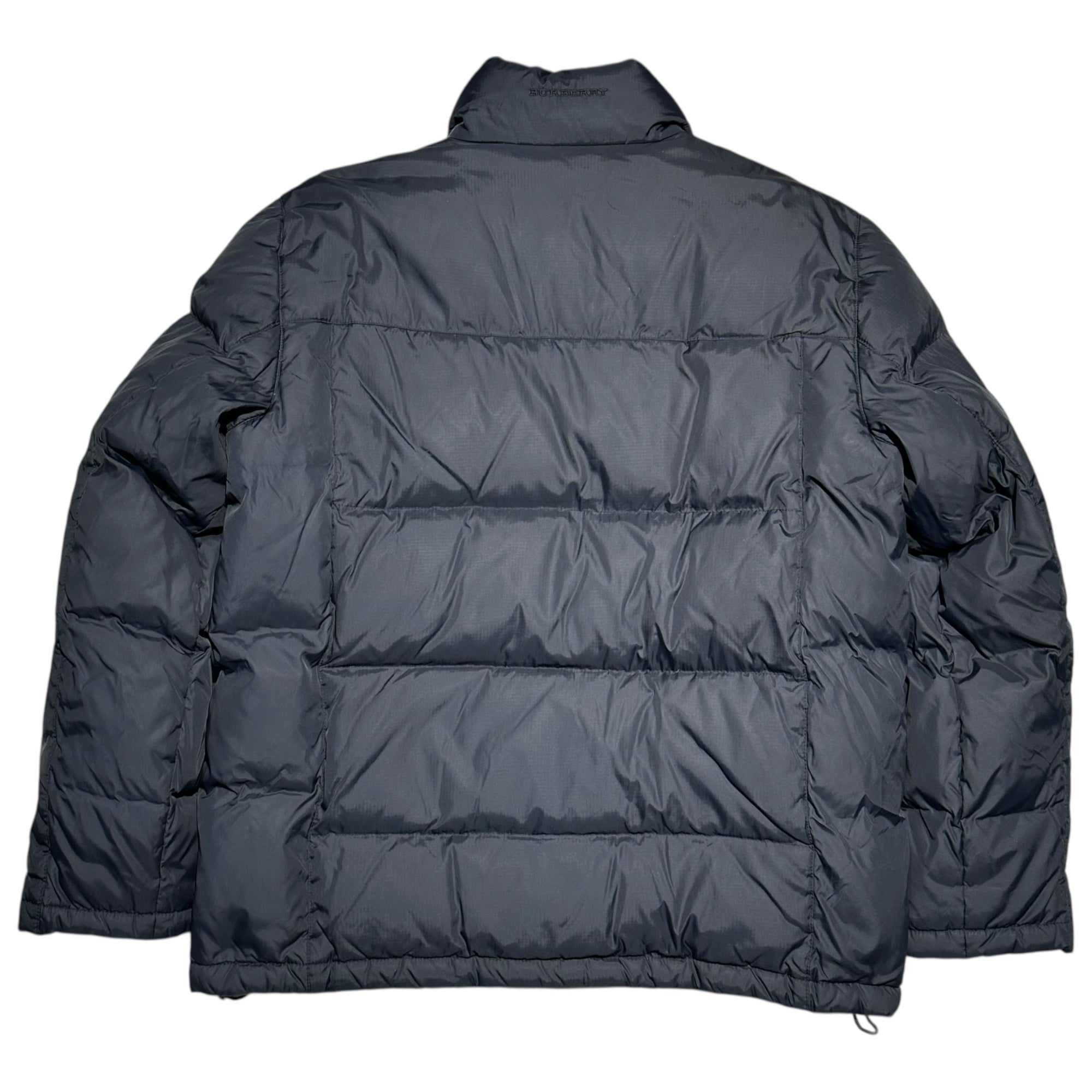 BURBERRY LONDON(バーバリーロンドン) 07AW Nova Check Lining Down Jacket ノヴァチェック ライニング ダウン ジャケット L ブラック LENNON