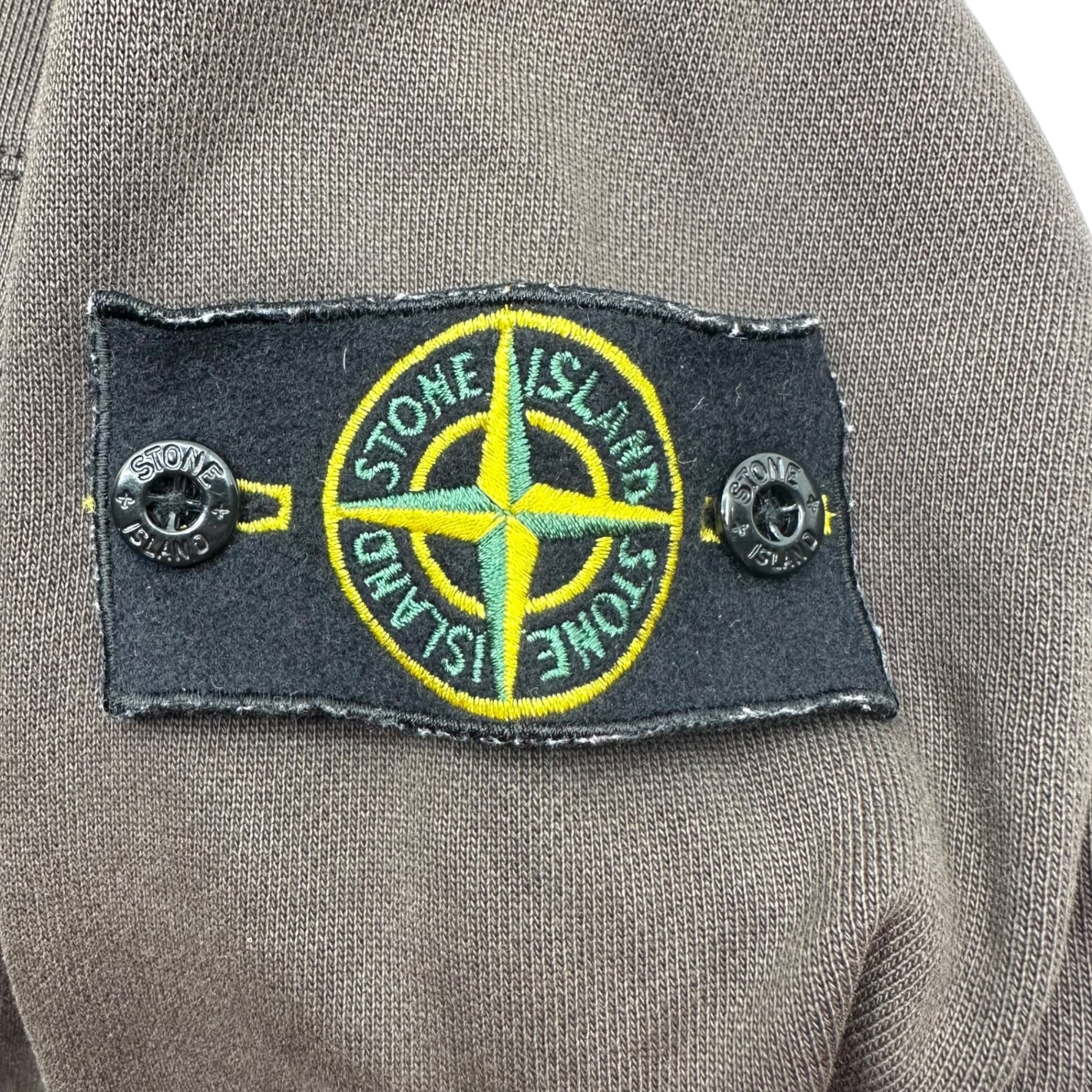 STONE ISLAND(ストーンアイランド) 12AW sweat track jacket スウェット トラック ジャケット 571561219 S ブラウン ジャージ ジップアップ