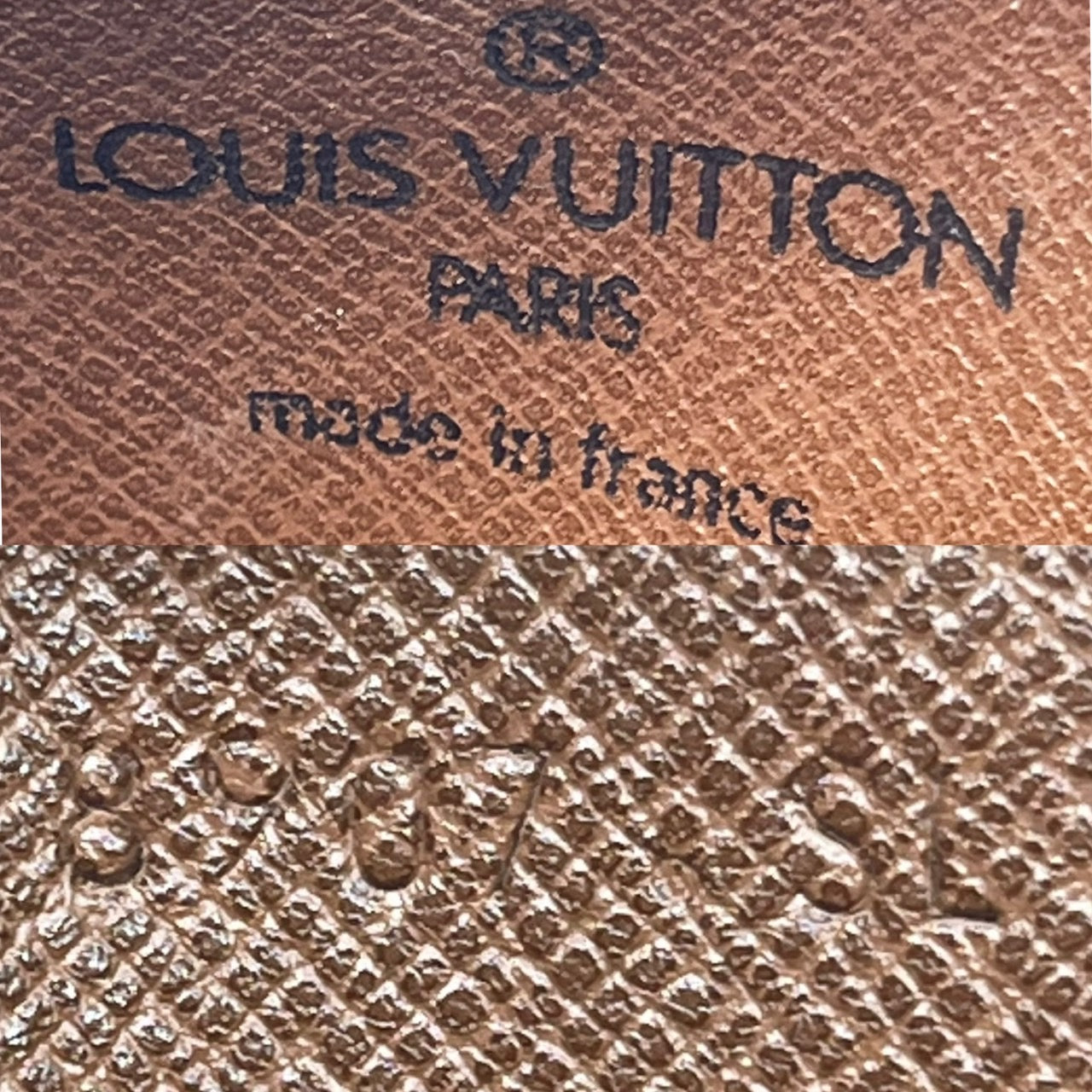 LOUIS VUITTON(ルイヴィトン) 89's mini danube/ミニダヌーブ/ポシェット/ポーチ/80s/VINTAGE/ヴィンテージ M45268 ブラウン 製造番号：8907SL