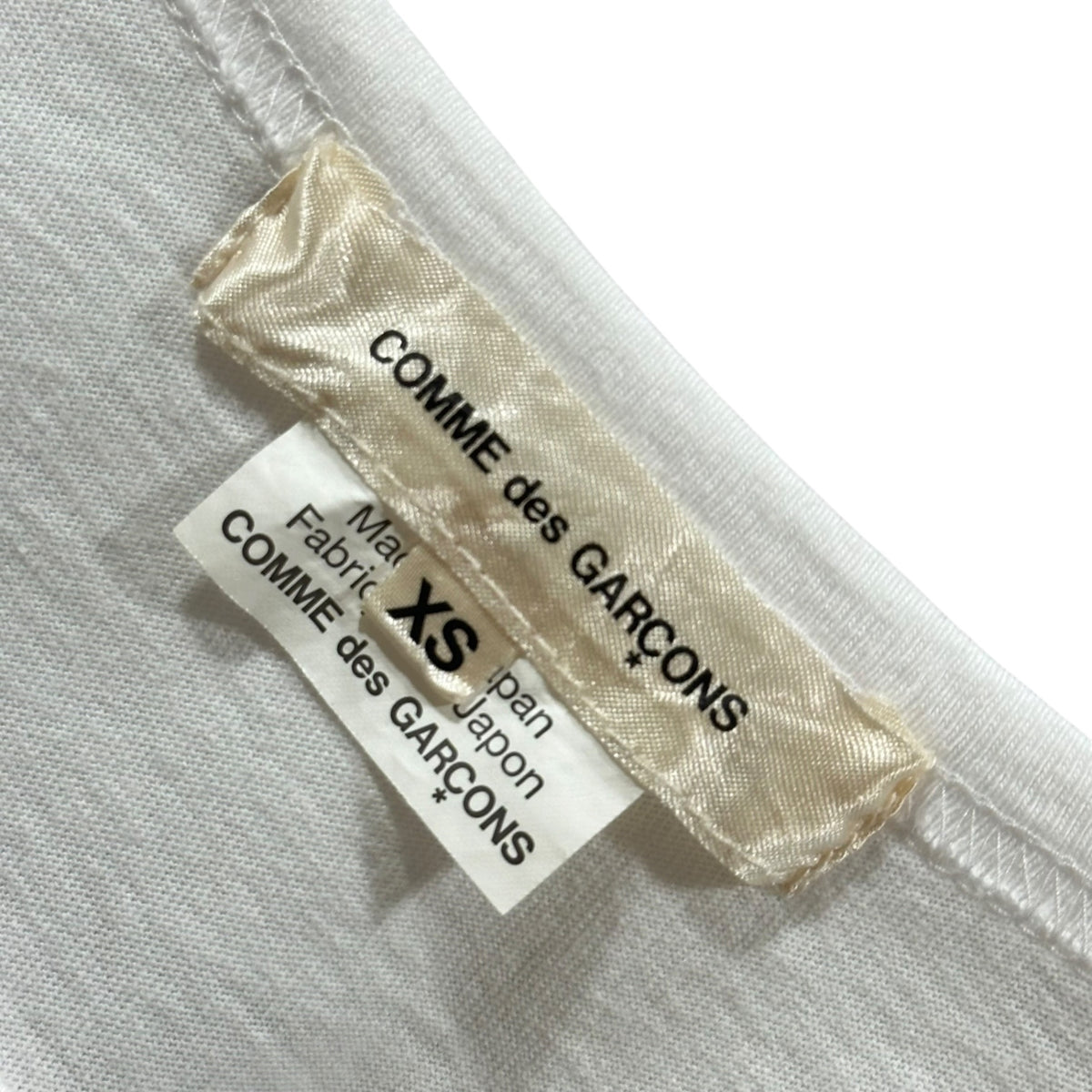 COMME des GARCONS(コムデギャルソン) 2015SS  Rose graphic print S/S crew-neck top 薔薇 グラフィック プリント 半袖 クルーネック カットソー GO-T044 XS ホワイト×マルチカラー AD2015