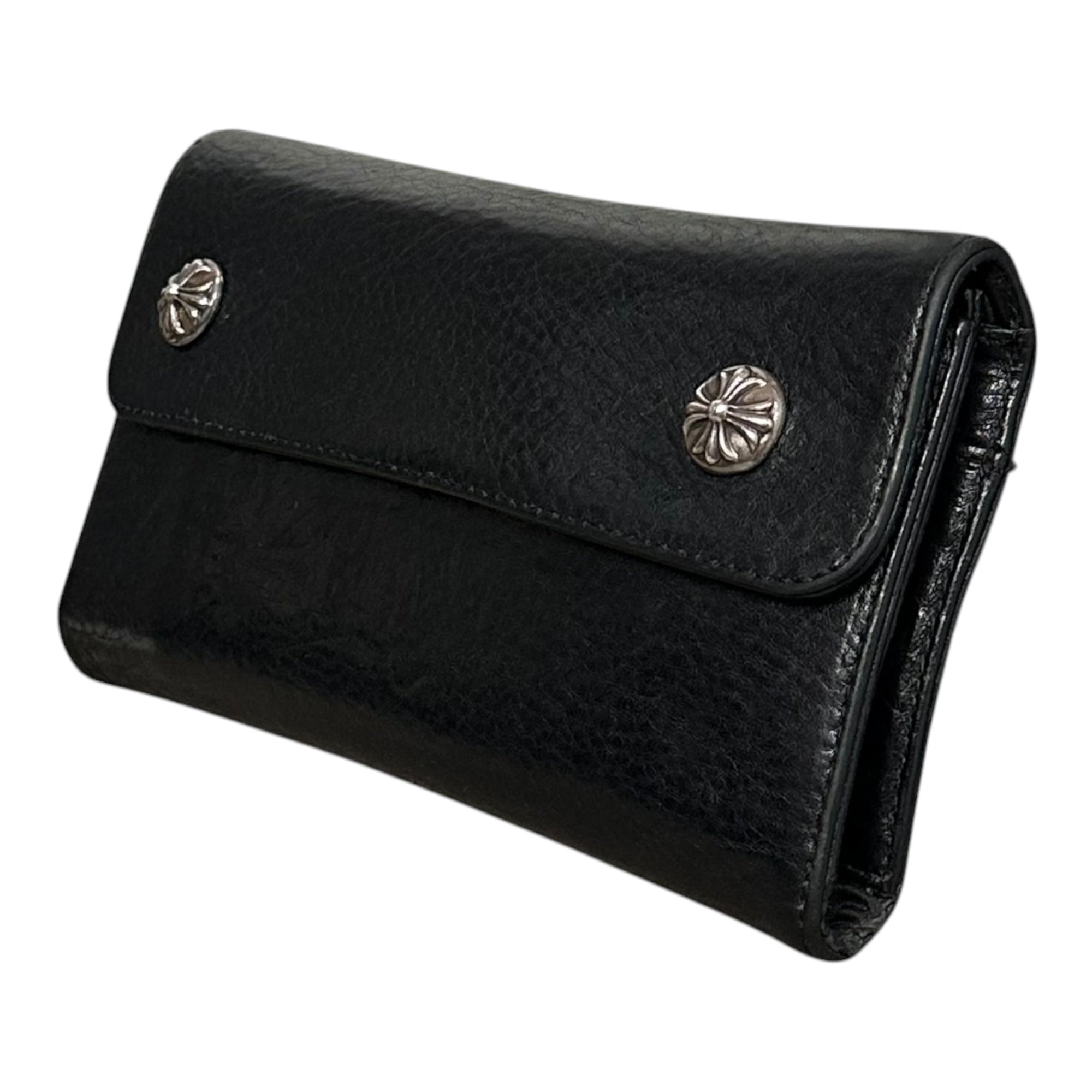 CHROME HEARTS(クロムハーツ) CH Cross Wave Wallet CHクロス ウェーブ ウォレット 財布 ブラック