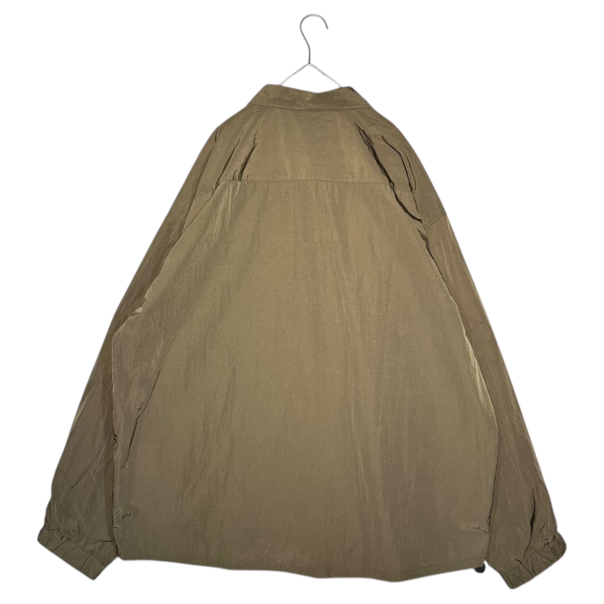 VOAAOV(ヴィアーブ) RECYCLE NYLON TAFFETA Shirt Blouson リサイクル ナイロン タフタ シャツ ブルゾン VOSH-M11 2(M程度) カーキ