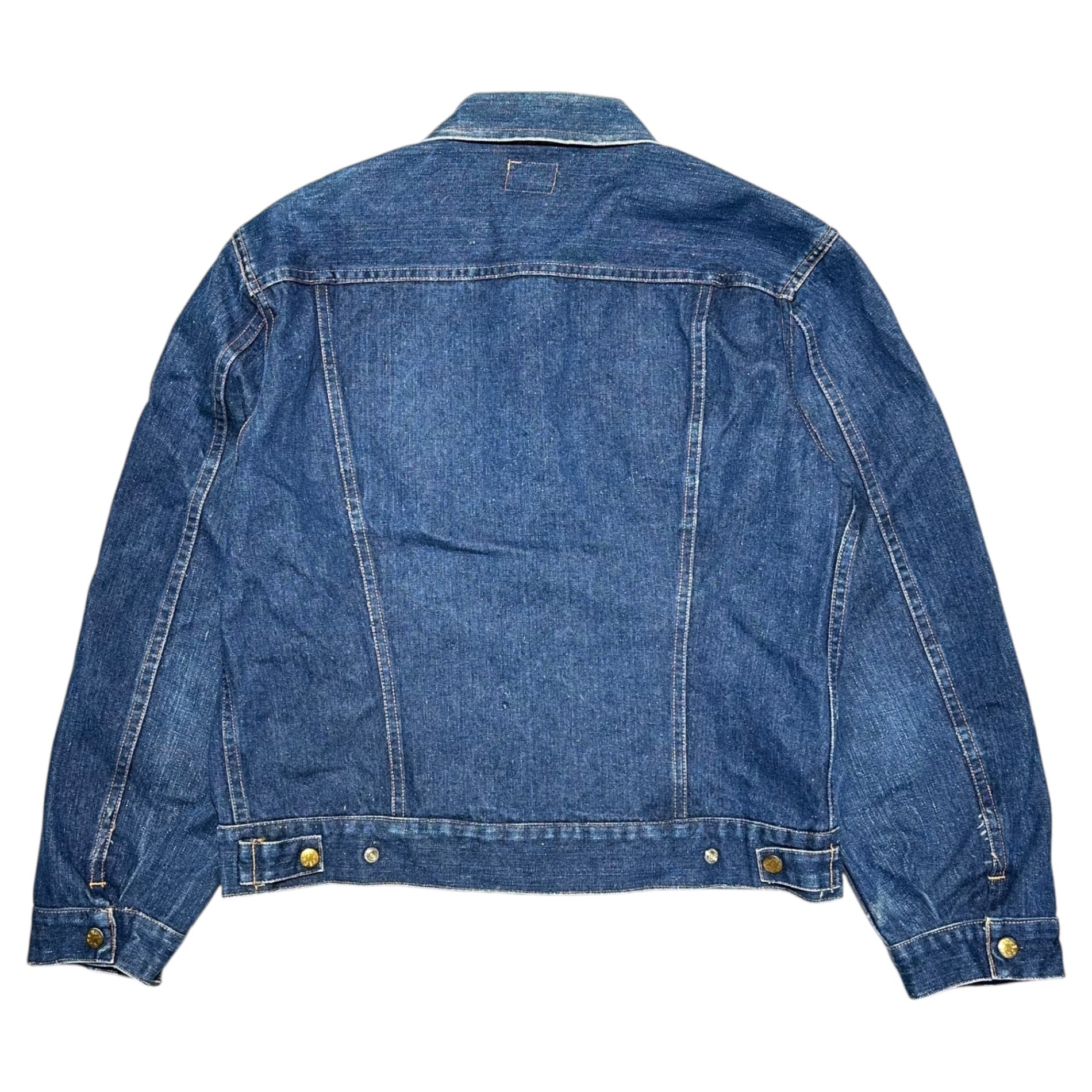 GWG(ジーダブルジー) 60's~70's ”COWBOY KING” Vintage Denim Jacket カーボーイキング ヴィンテージ デニム ジャケット 42 M インディゴ 60年代～70年代 古着
