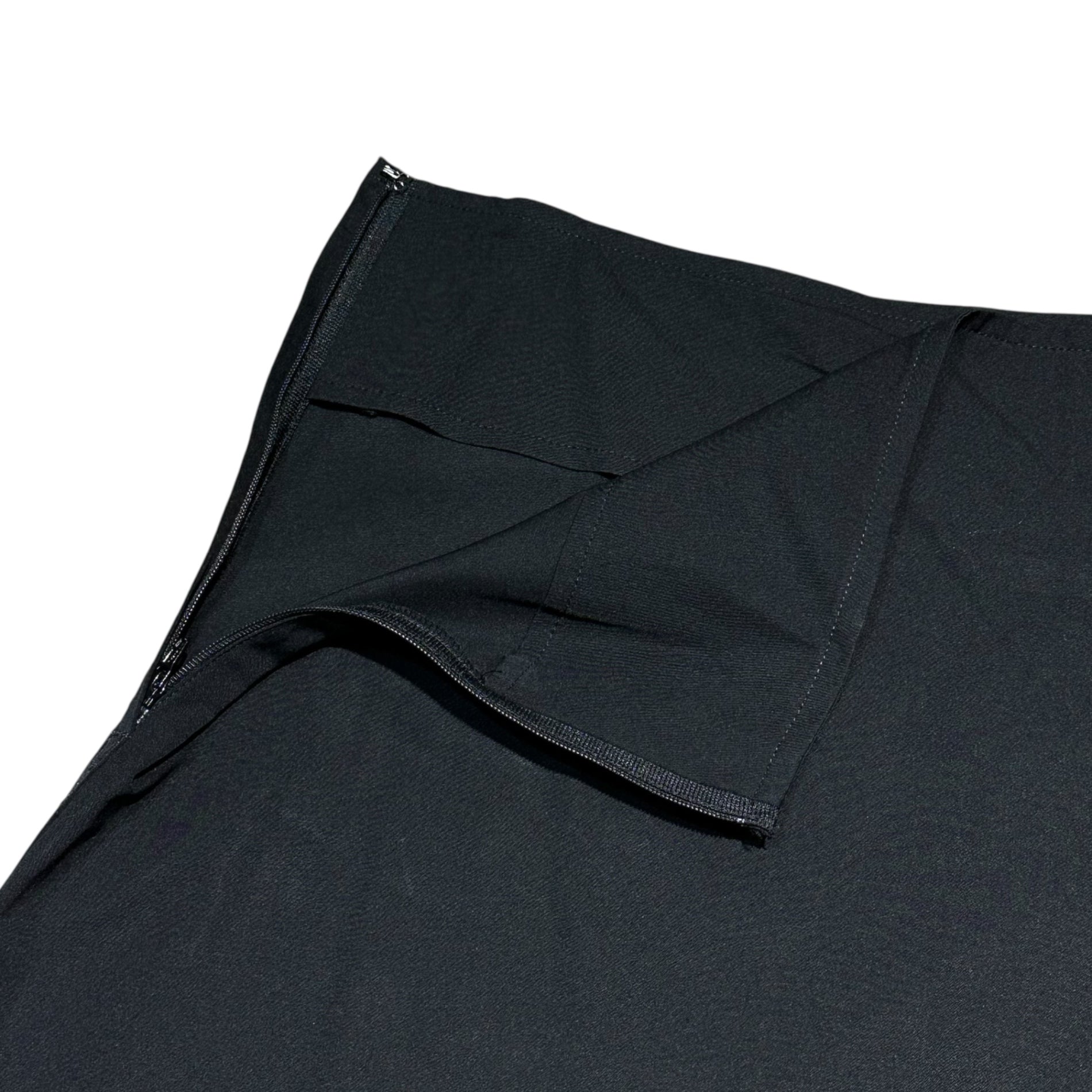 Y's(ワイズ) 11AW Wool Tucked Flare Skirt ウール タック フレア スカート YP-S28-111 2(S程度) ブラック