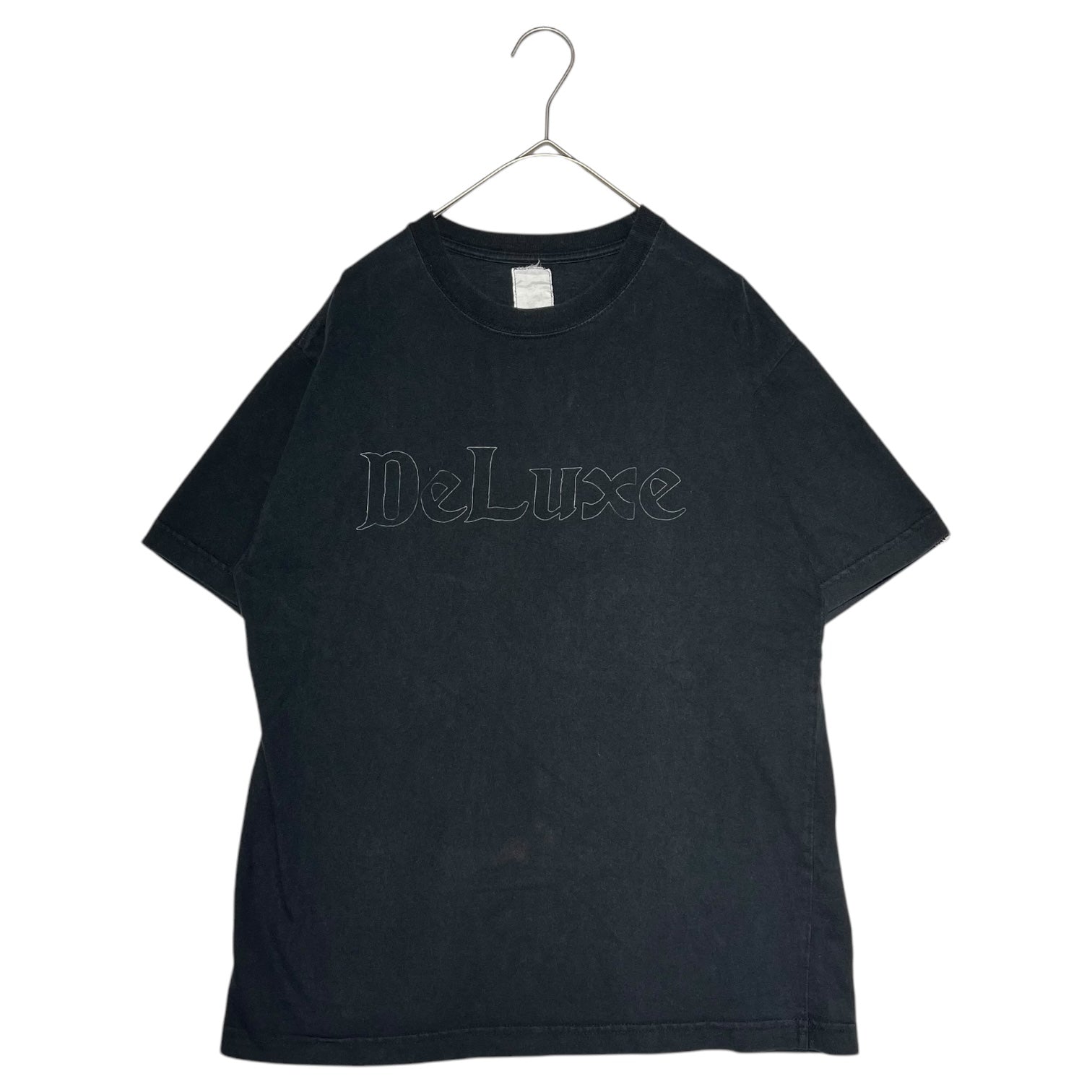 NEIGHBORHOOD(ネイバーフッド) 00's DELUXE PRINT T-SHIRT デラックス プリント Tシャツ 印字消え(S程度) ブラック