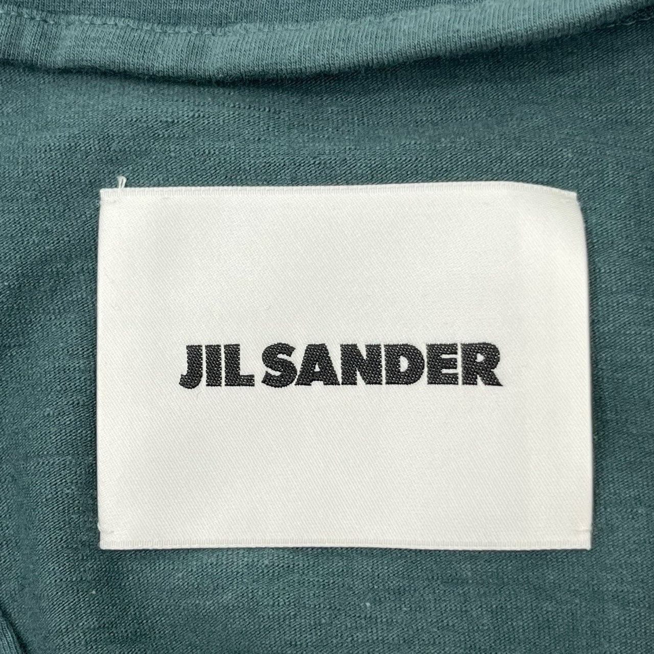 JIL SANDER(ジルサンダー) 23SS V-neck T-shirt Vネック Tシャツ J22GC0107 M グリーン 半袖 カットソー