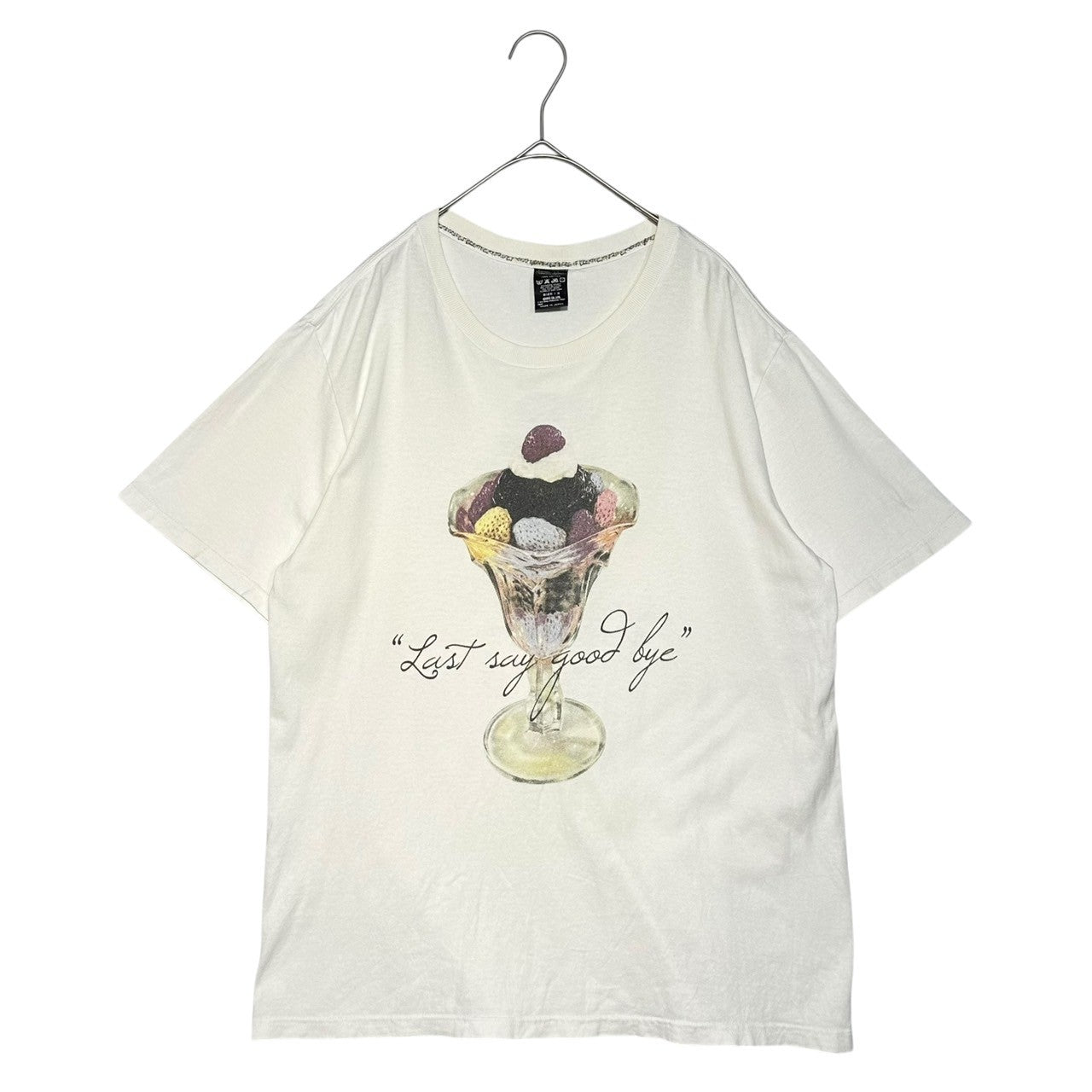 NUMBER (N)INE(ナンバーナイン) 09AW eyescrem print T-shirt アイスクリーム コラボ プリント Tシャツ 3(M) ホワイト ナンバーナイン 宮下氏 最終コレクション シーズン 雑誌アイスクリーム コラボ