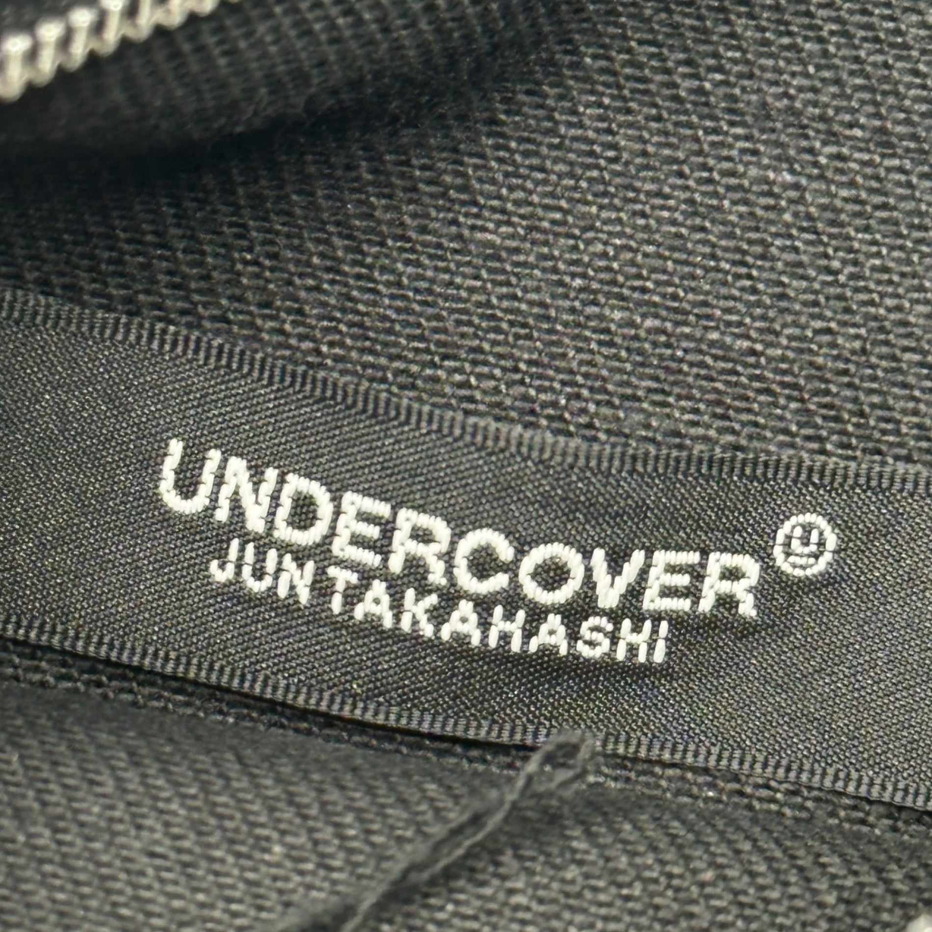 UNDERCOVER(アンダーカバー) 21AW Black Denim Zip Shoulder Pouch ブラック デニム ジップ ショルダー ポーチ UC2A4P01-1 FREE ブラック バッグ