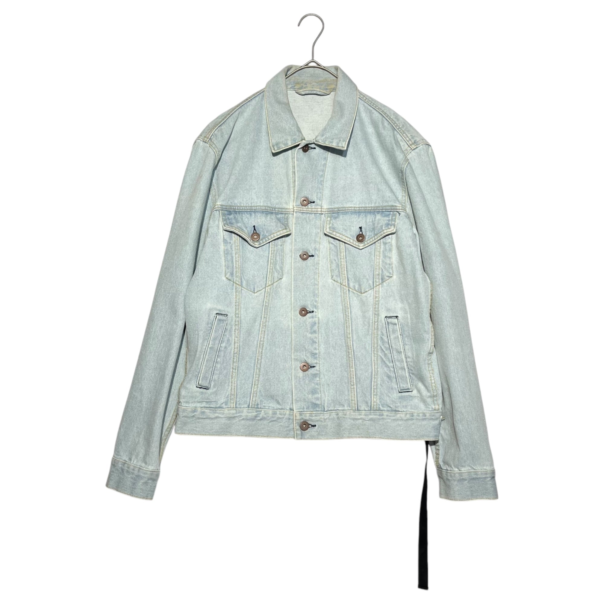 +8 PARIS ROCK(プラスエイトパリスロック) Remake back paint denim jacket リメイク バック ペイント デニム ジャケット  表記無し(FREE) ライトインディゴ