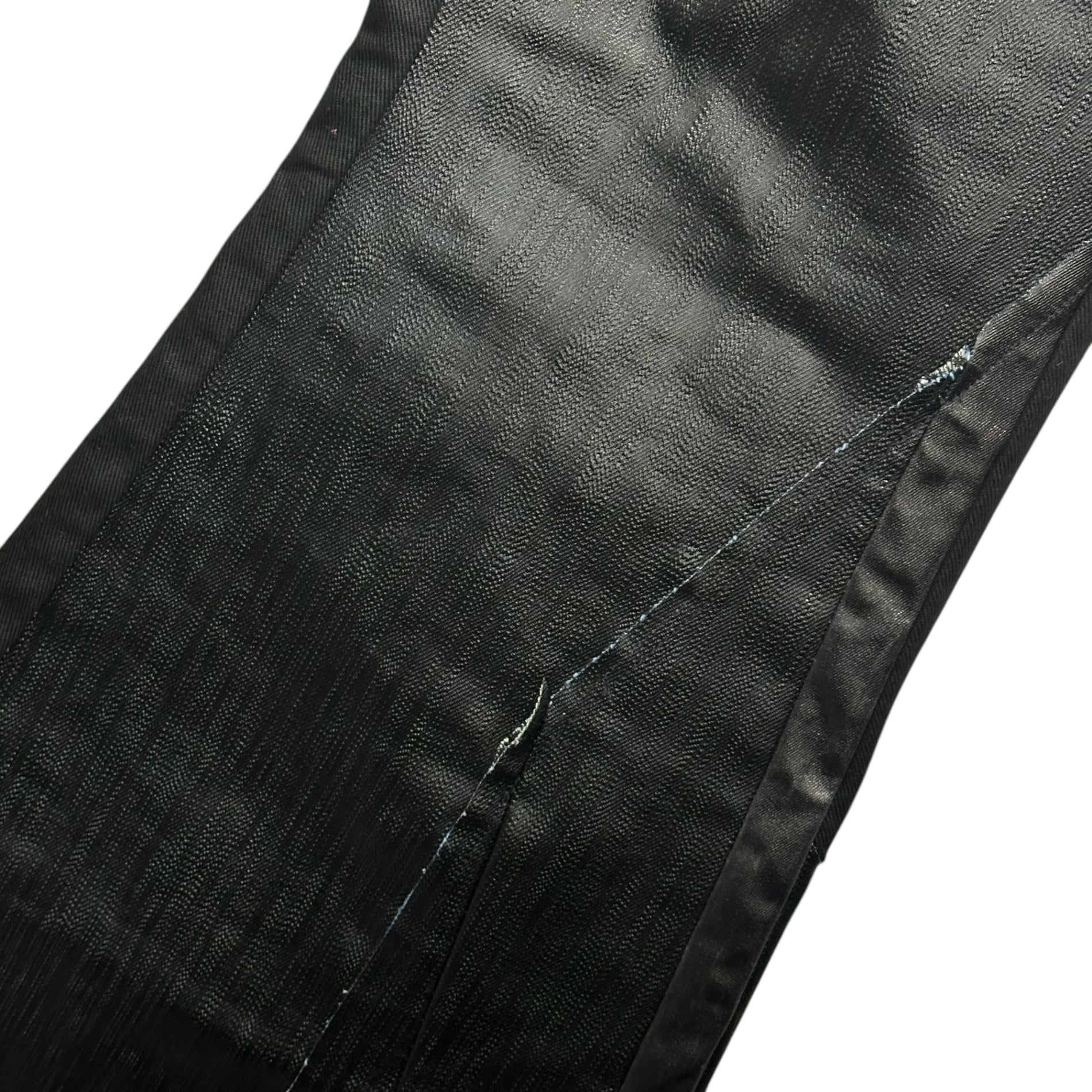 Rick Owens(リックオウエンス) 23SS Denim Slivered Bootcut in Black - SVRN デニム スリヴァード ブーツカット フレア パンツ RR01C4301-COMBO2 32 ブラック