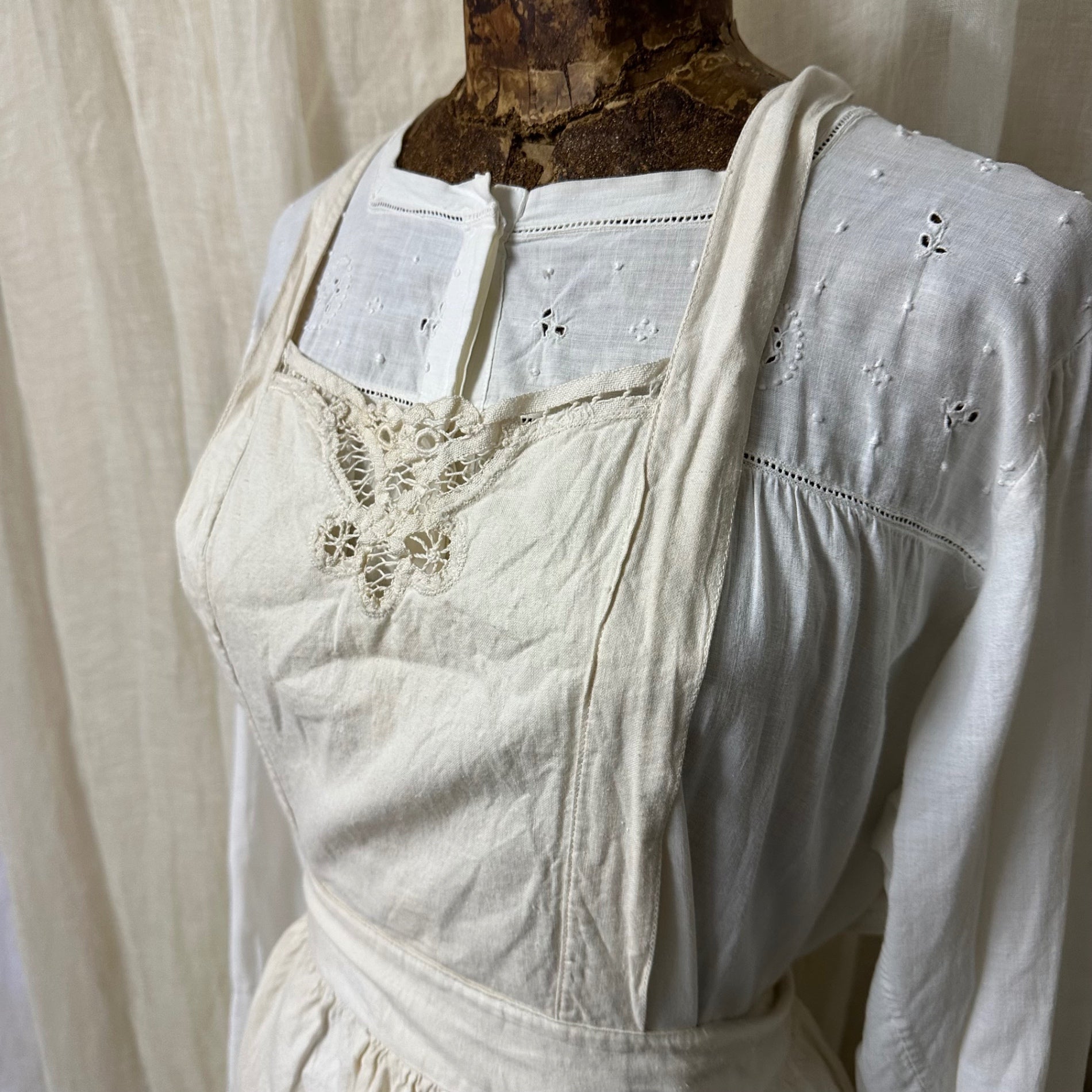 Euro antique(ヨーロッパアンティーク) antique fabric and batten