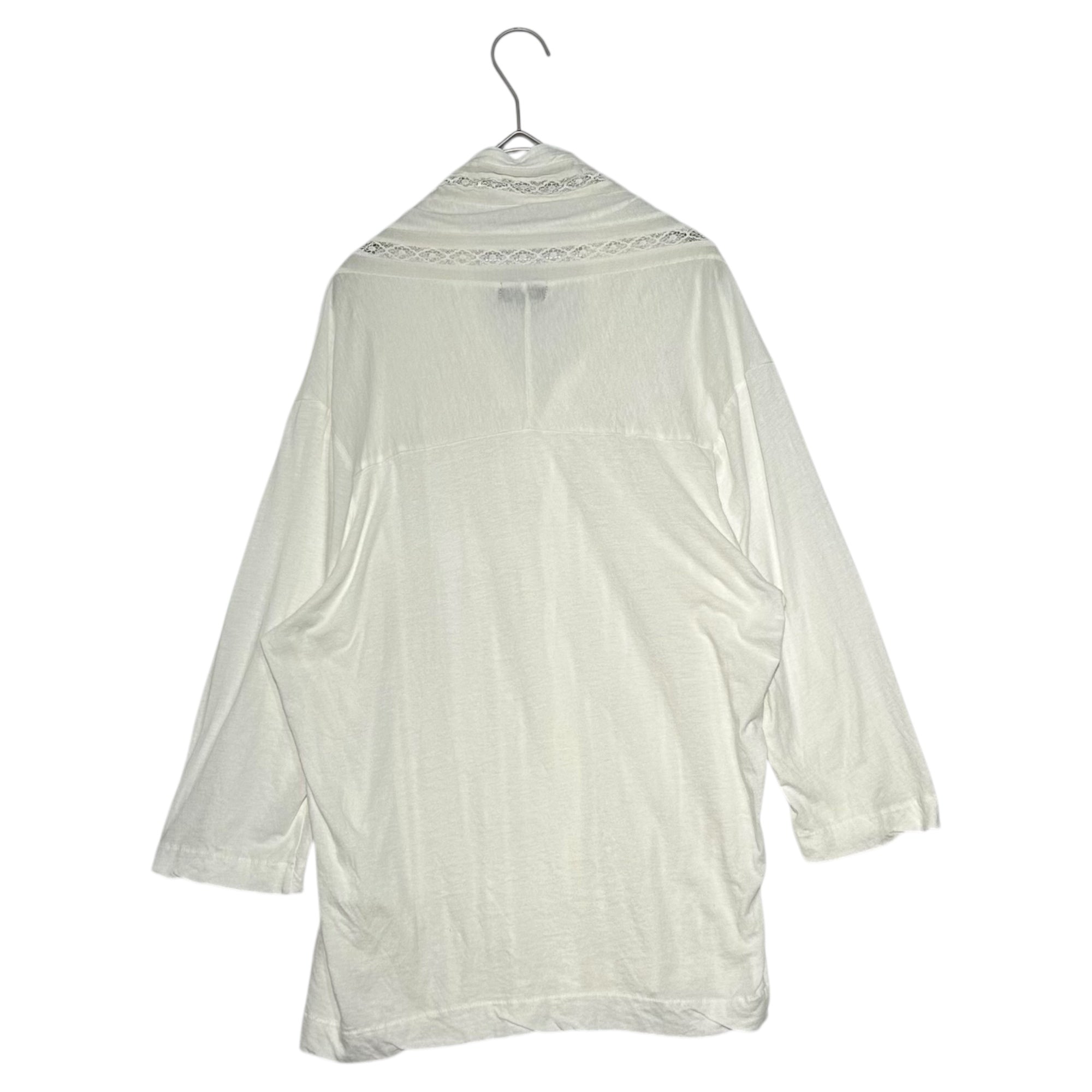 tricot COMME des GARCONS(トリココムデギャルソン) 12SS Cotton Lace Cardigan コットン レース カーディガン TI-T065 S ホワイト AD2011 薄手 サマー