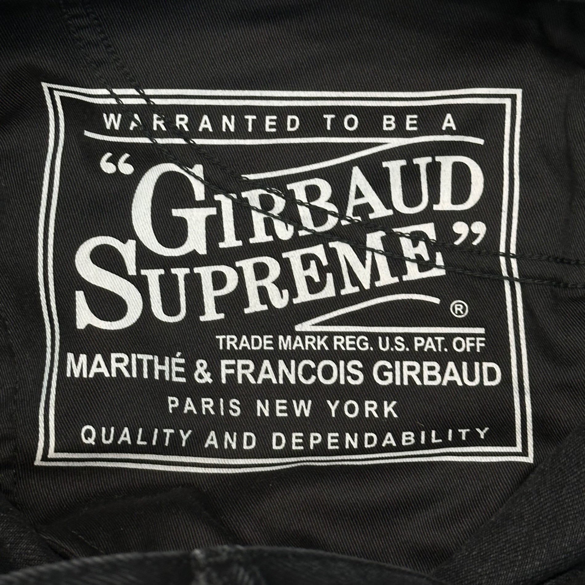 SUPREME(シュプリーム) 25SS Marithé + François Girbaud X-Seam Baggy Jean マリテ フランソワ ジルボー X-シーム バギー ジーンズ 30 ブラック ワイド デニム パンツ コラボ