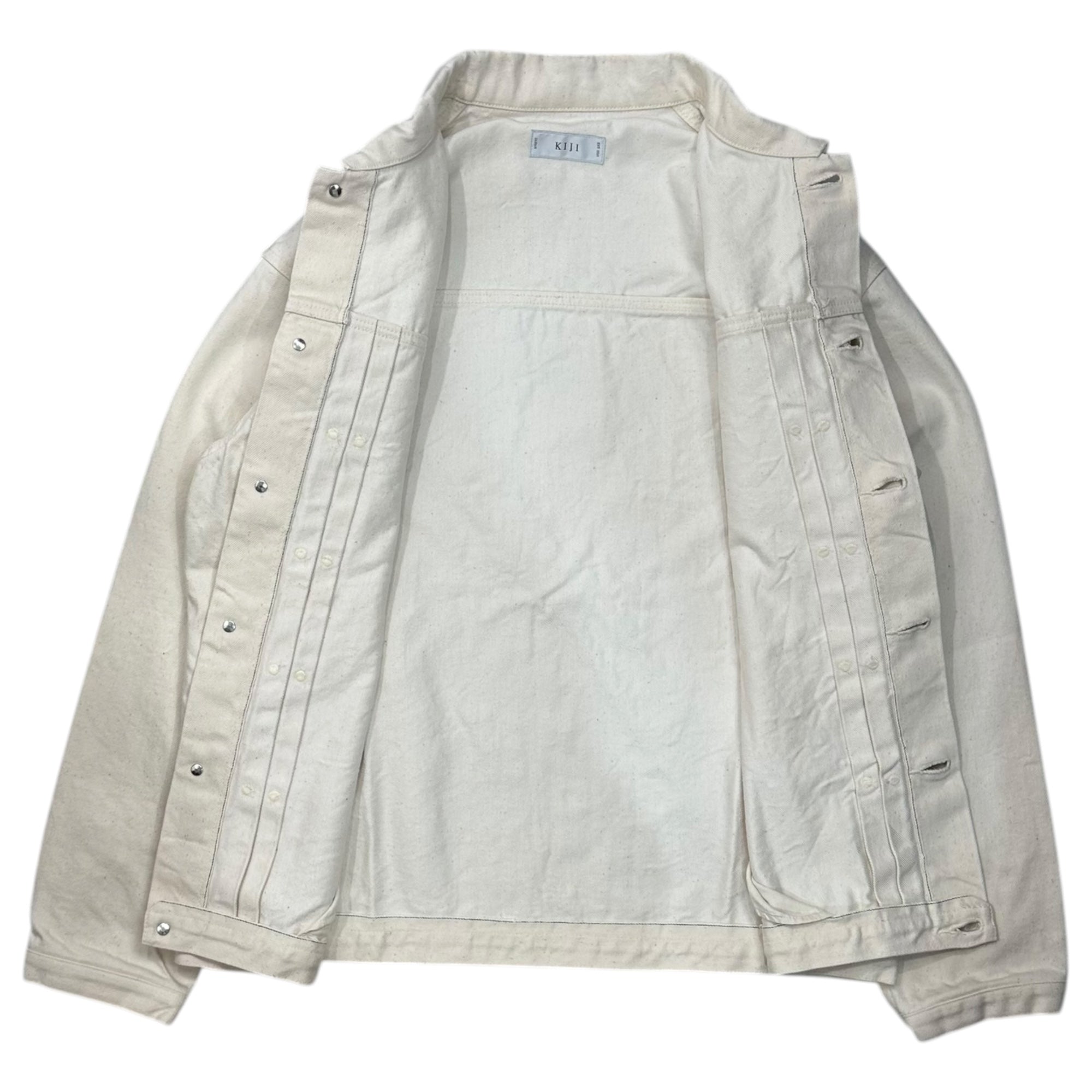 KIJI(キジ) OUDO NATURAL Denim Jacket オウド ナチュラル デニム ジャケット BBZ2001107A0005 4 キナリ BLOOM&BRANCHオリジナルブランド