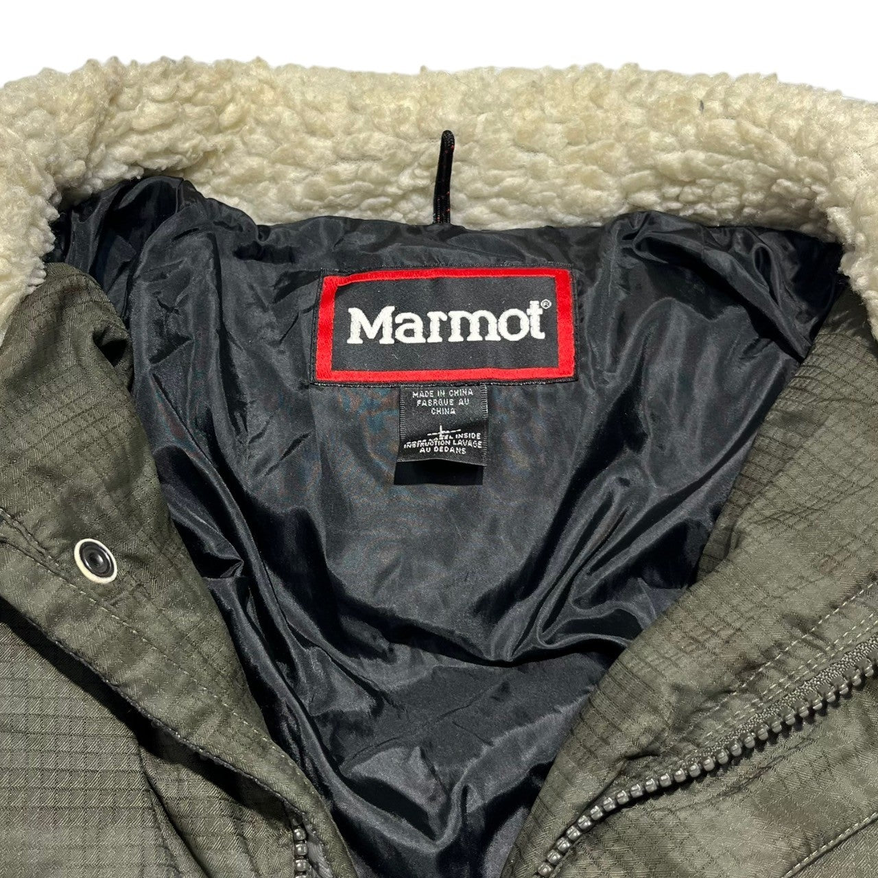 MARMOT(マーモット) RAMBRAS BOA PARKA ダウンジャケット MJJ-8570 L カーキ