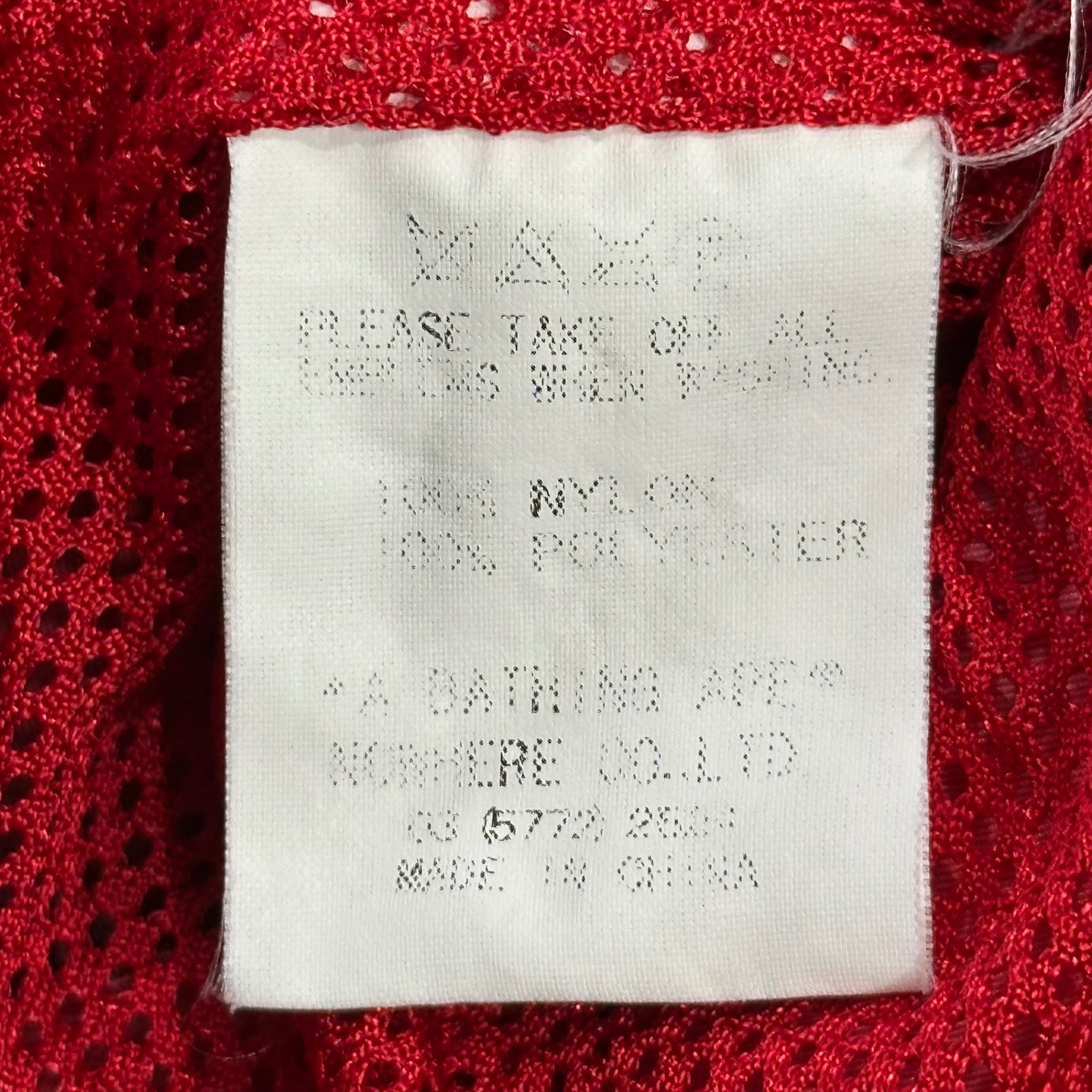 A BATHING APE(アベイシングエイプ) 2005'S Color Camouflage Zip-Up Coach Jacket カラー カモ ジップアップ コーチ ジャケット  M レッド 00's アーカイブ