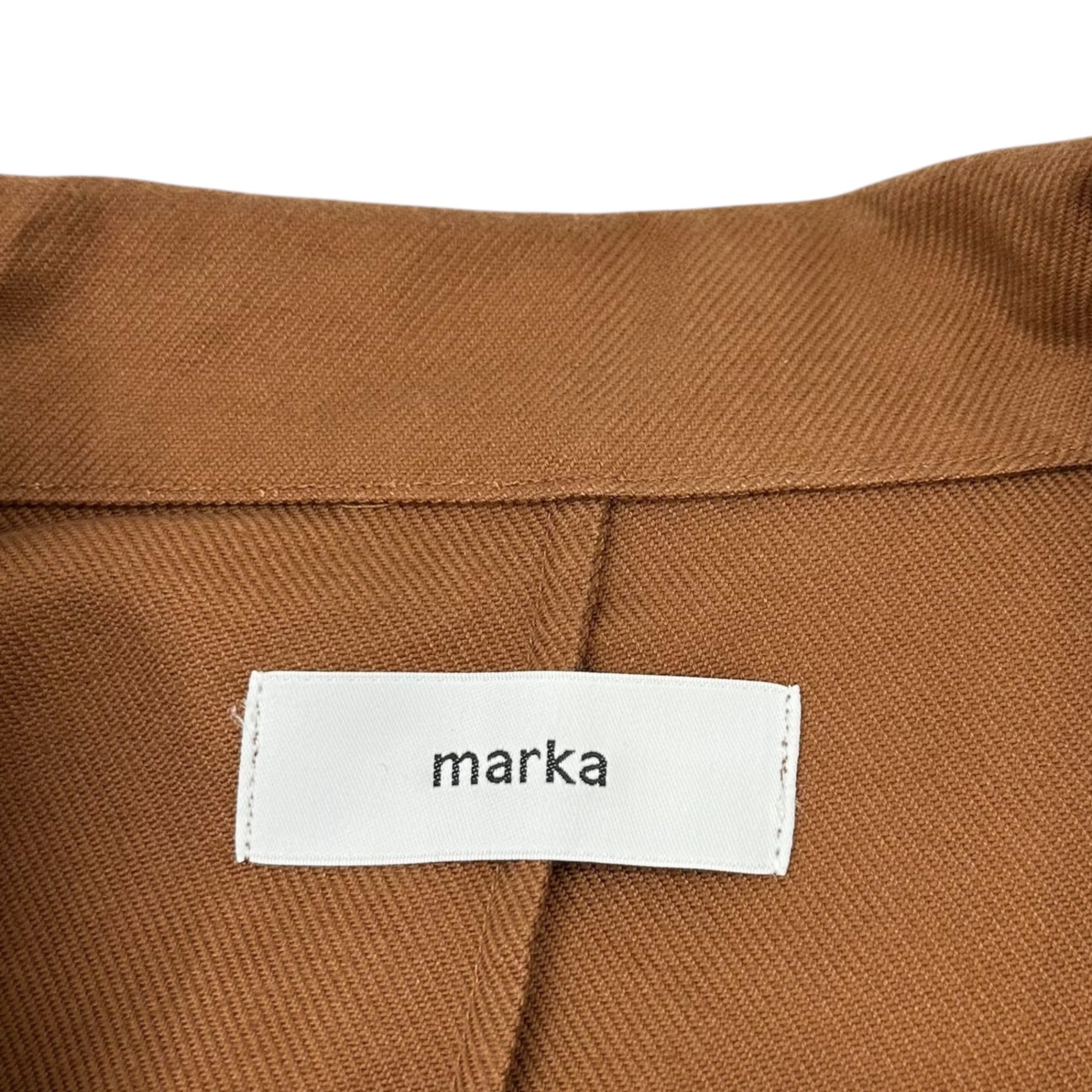 marka(マーカ) 19AW WORK JACKET ワーク ジャケット M19A-05JK01C 1(S程度) ブラウン テーラード 3B