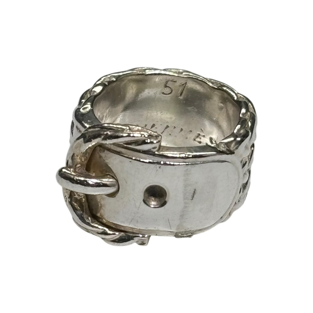 【SALE対象外】HERMES(エルメス) Vintage Dianne Ring ヴィンテージ ディアンヌ リング 51(11号) シルバー 指輪