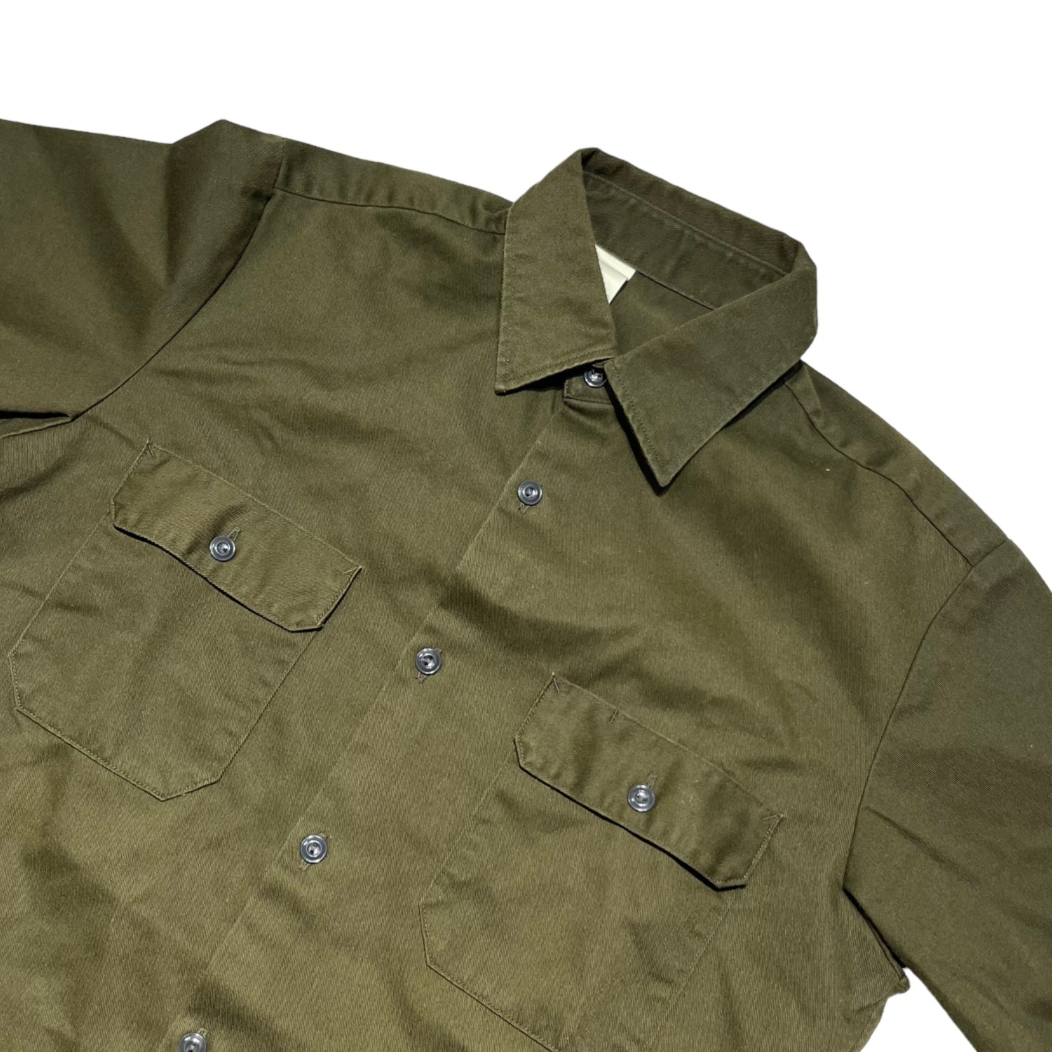 N.HOOLYWOOD(エヌハリウッド ミスターハリウッド) military type short sleeve shirt ミリタリータイプ 半袖  シャツ 101-SH20 36(S) カーキ