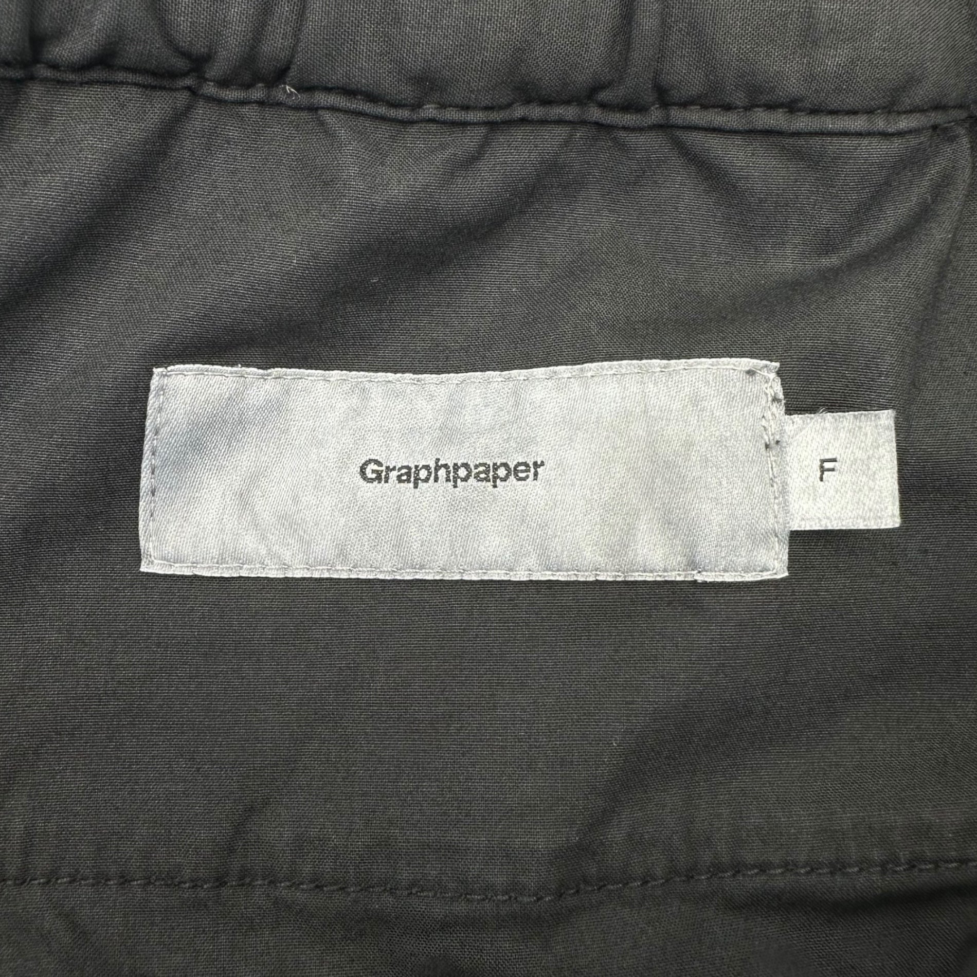 Graphpaper(グラフペーパー) 20SS Stretch Typewriter Cook Pants ストレッチ タイプライター クック パンツ GM201-40082B FREE ネイビー
