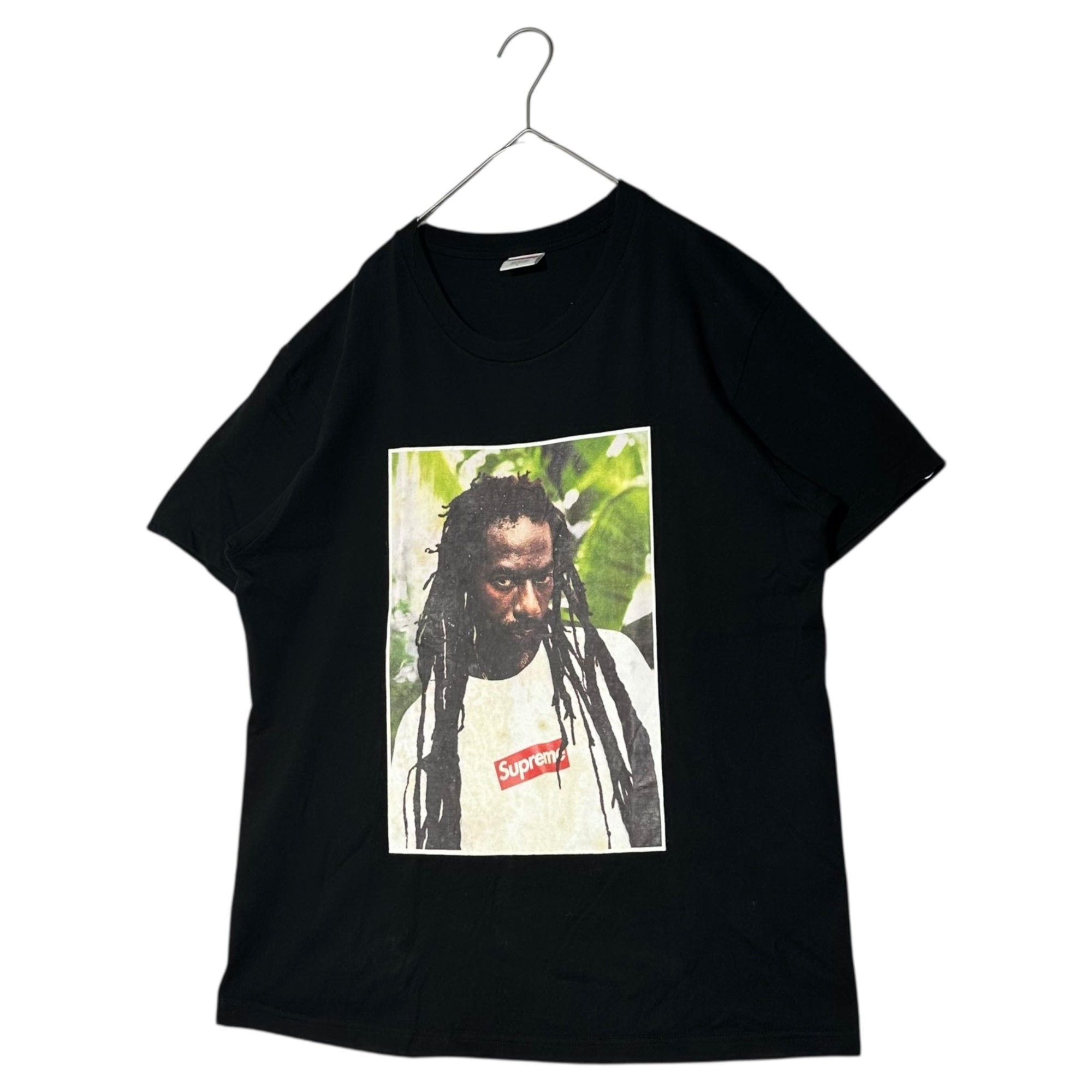 SUPREME(シュプリーム) 19SS Supreme Buju Banton Tee ブシュバントン フォトプリント 半袖 Tシャツ L ブラック