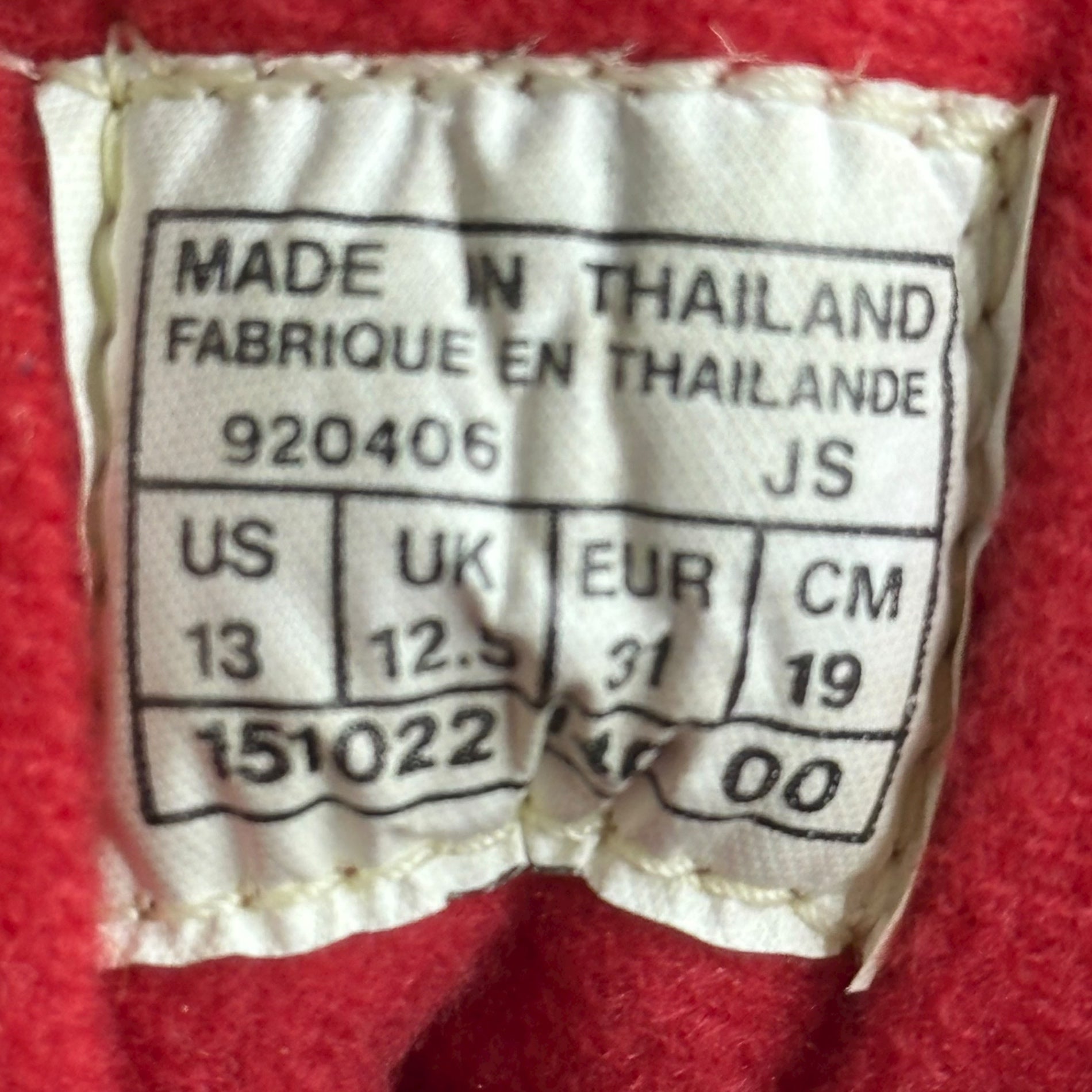 NIKE(ナイキ) 1992 Sky Jordan 7 BPS 'Olympic' スカイ ジョーダン 7 オリンピック 151022-140 US 13(19cm) ホワイト×レッド×ネイビー 90's 90年代 ヴィンテージ スニーカー オリジナル