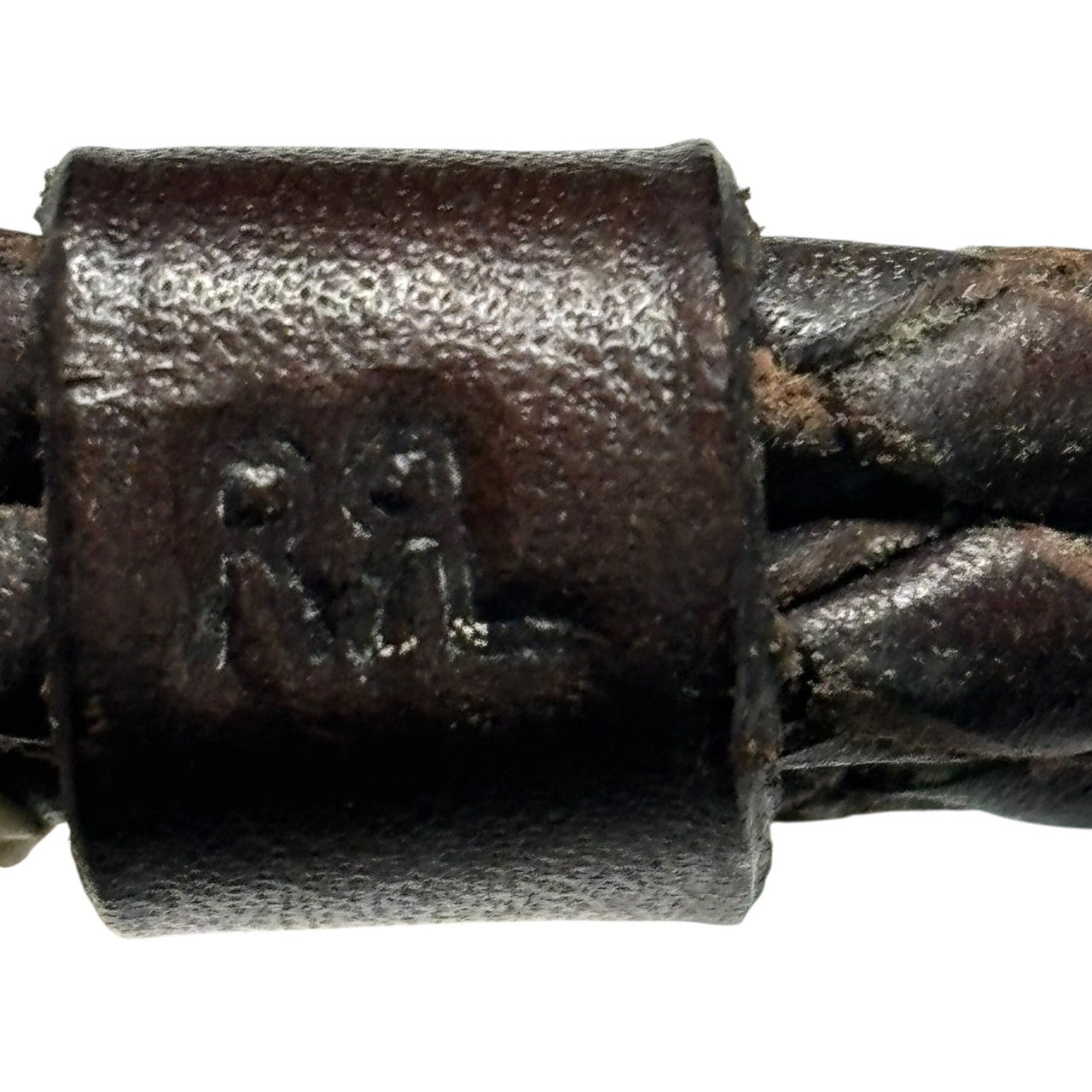RRL(ダブルアールエル) Rawhide Leather Bracelet ローハイド レザー ブレスレット ブラウン