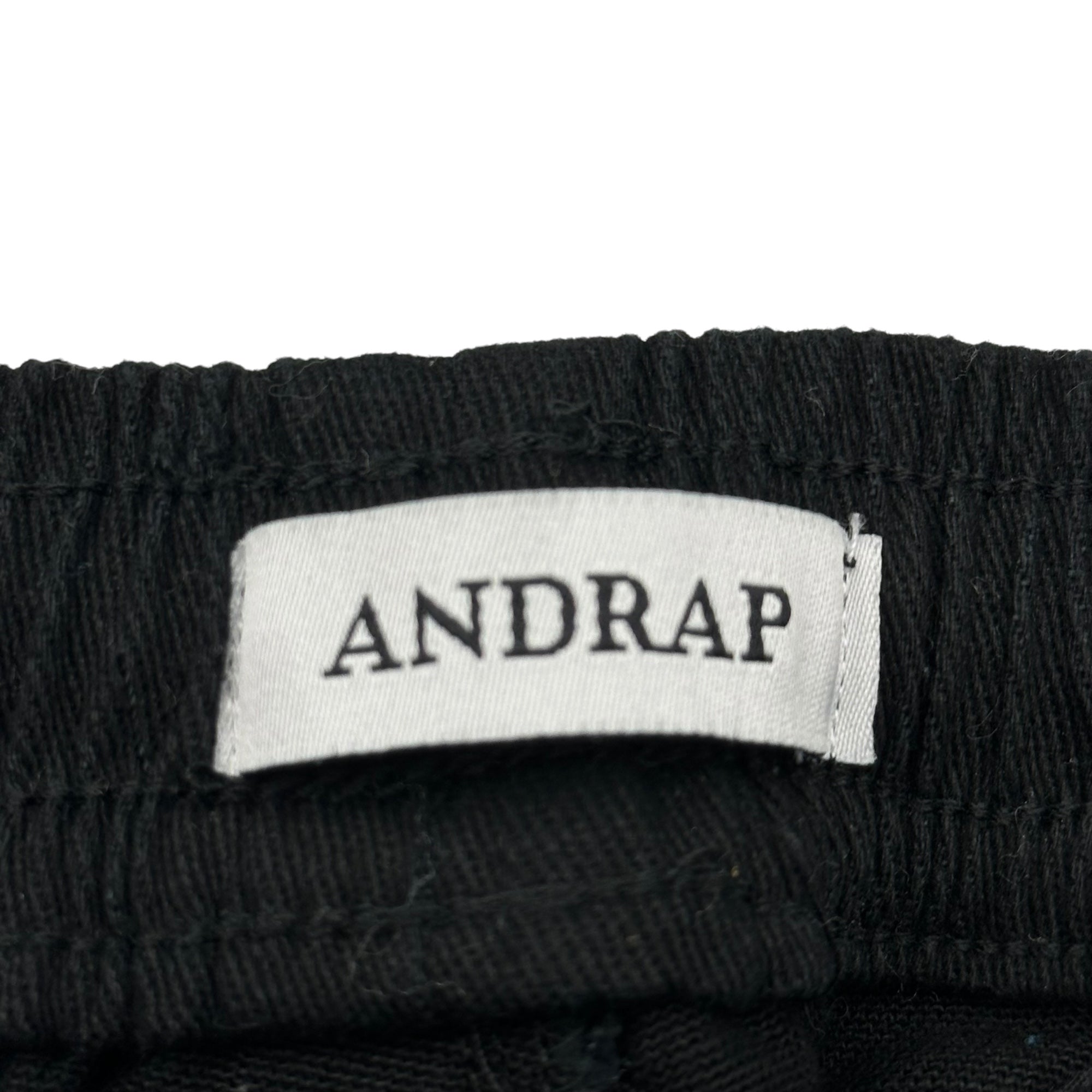 ANDRAP(アンドラップ) 25AW WIDE FLARE CARGO PANTS ワイド フレア カーゴ パンツ 251MADPT04 S ブラック