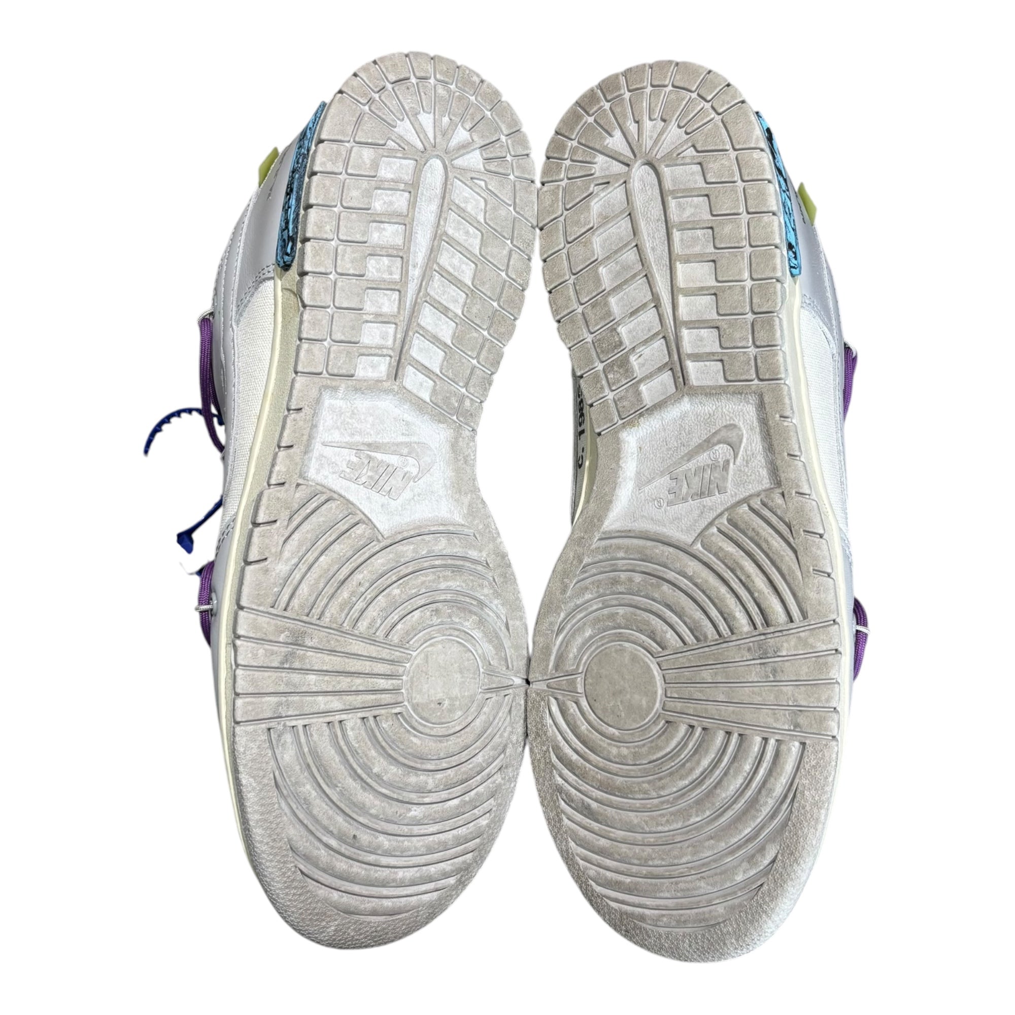 NIKE×Off-White(ナイキ×オフホワイト) Dunk Low 1 OF 50 "48" ダンク ロー DM1602-107 29.5cm グレー×ホワイト スニーカー