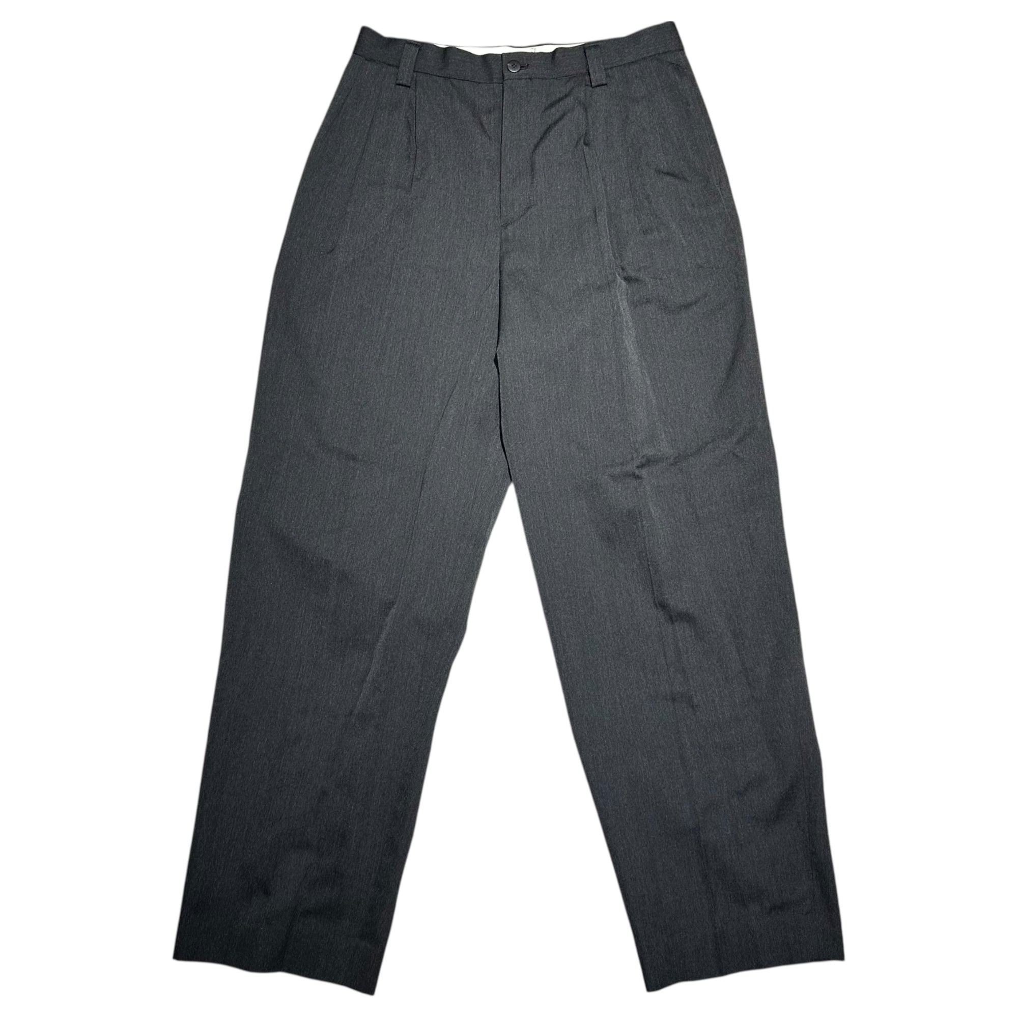 VISVIM(ビズビム/ヴィズヴィム) 24AW RUSSO PANTS/BLACK 1タック ワイド ストレート スラックス 0124205008017 3 グレー パンツ