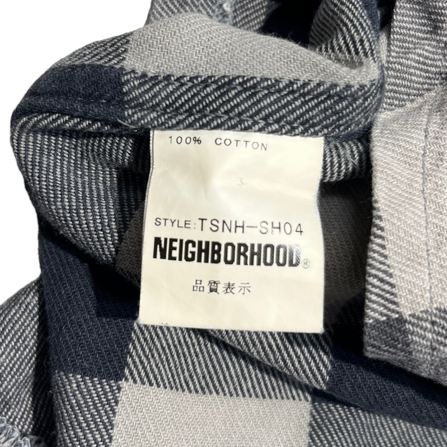 NEIGHBORHOOD(ネイバーフッド) 05's block check short sleeve shirt ブロックチェック 半袖