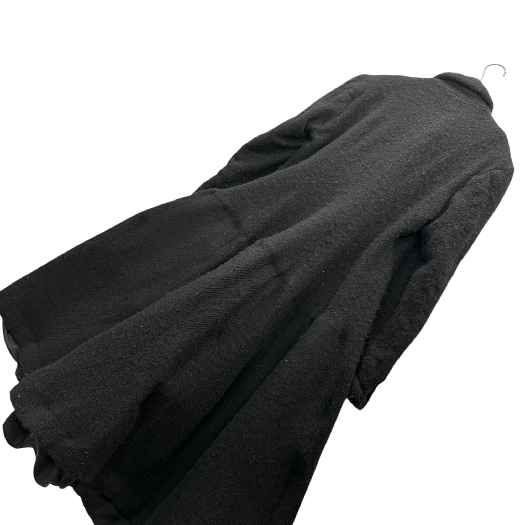 COMME des GARCONS(コムデギャルソン) 22AW Wool Felted Double-Breasted Long Flared Coat ウール 縮絨 ダブルブレスト ロング フレア コート GJ-C002 XS ブラック AD2022