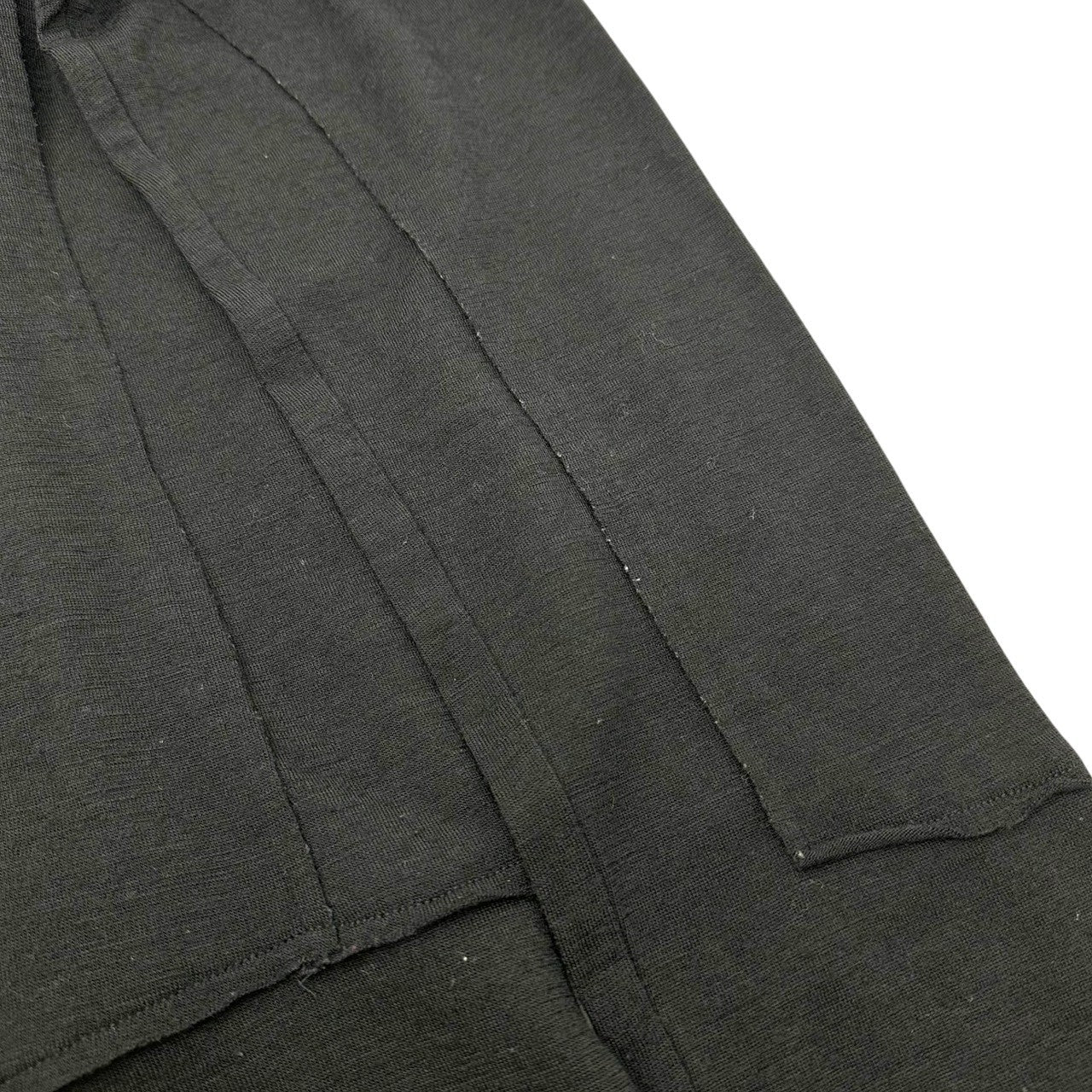 COMME des GARCONS×H&M(コムデギャルソン×エイチアンドエム) 08AW Wool Long-Sleeve Knit Top ウール 長袖 カットソー S ブラック Tシャツ ニットソー コラボ